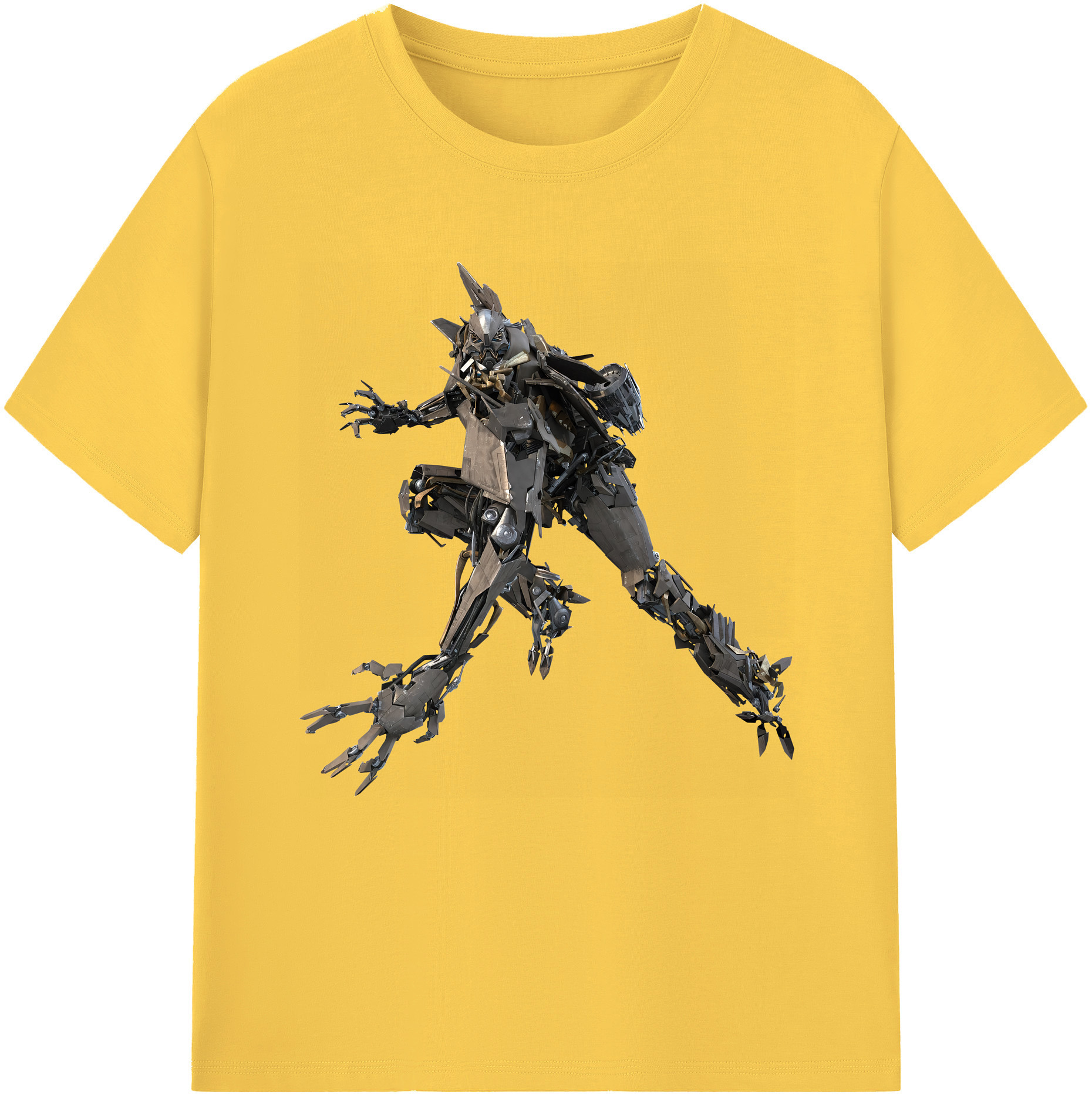 （画像用） Transformers トランスフォーマー 綿100％半袖Tシャツ（フロントプリント）