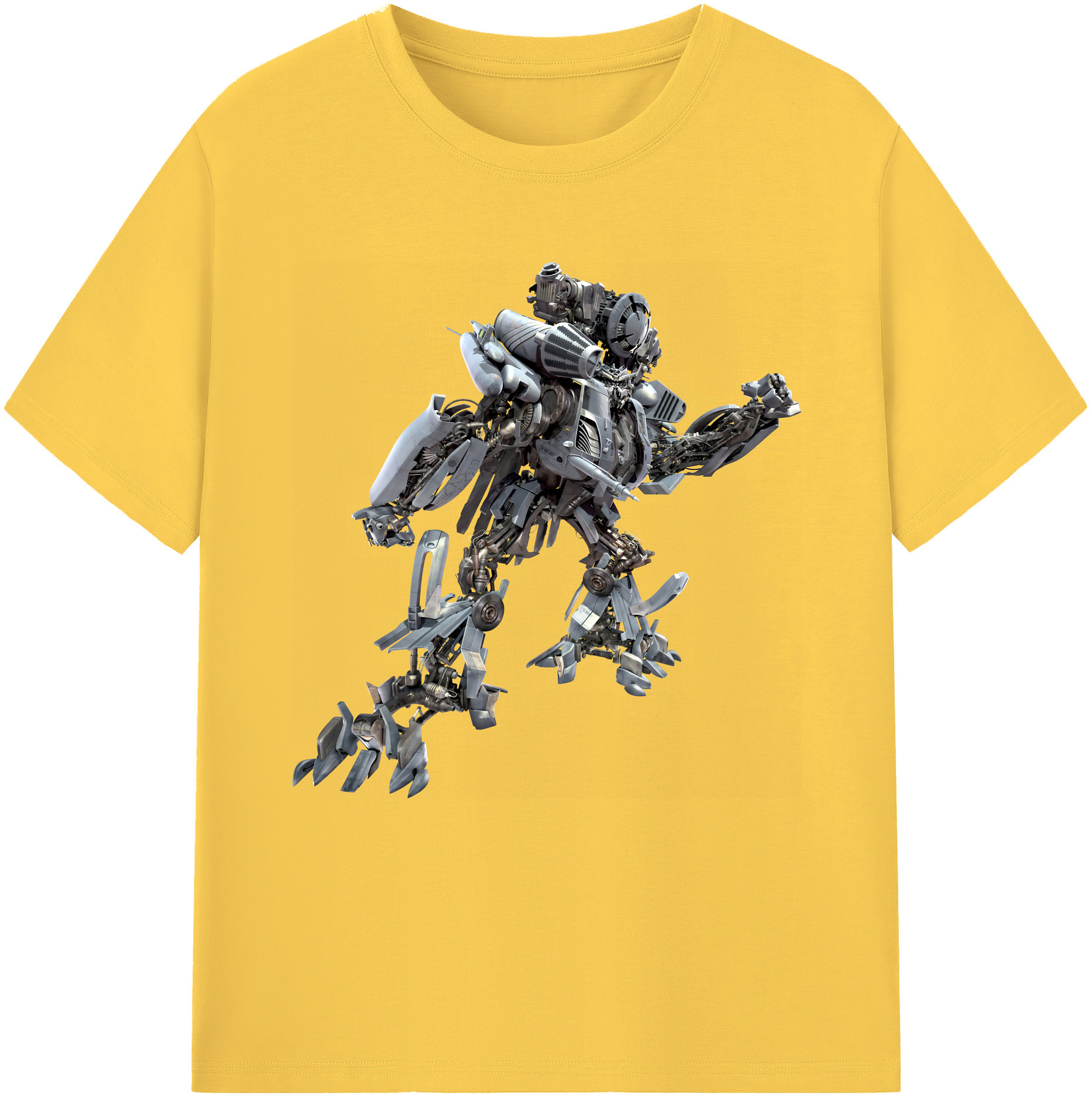 （画像用） Transformers トランスフォーマー 綿100％半袖Tシャツ（フロントプリント）