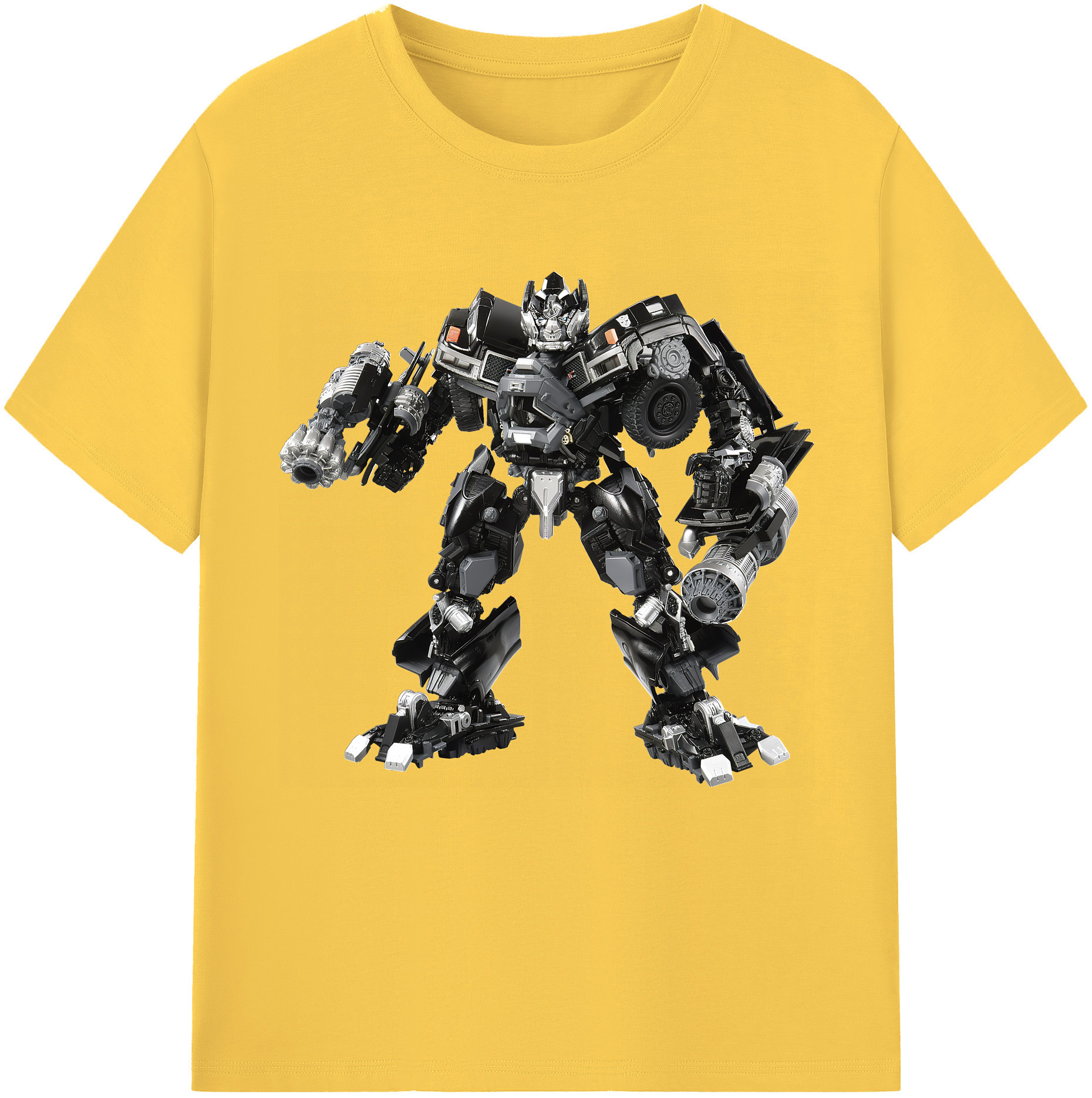 （画像用） Transformers トランスフォーマー 綿100％半袖Tシャツ（フロントプリント）
