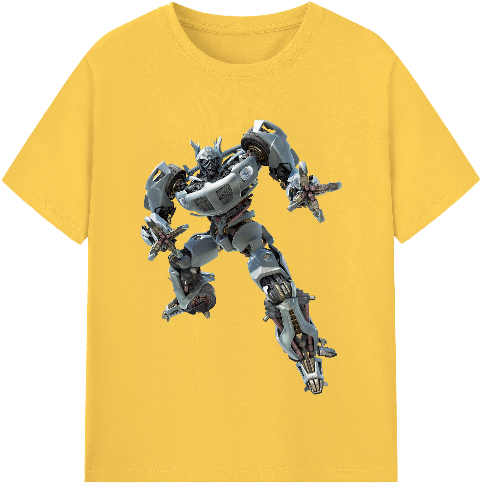 （画像用） Transformers トランスフォーマー 綿100％半袖Tシャツ（フロントプリント）