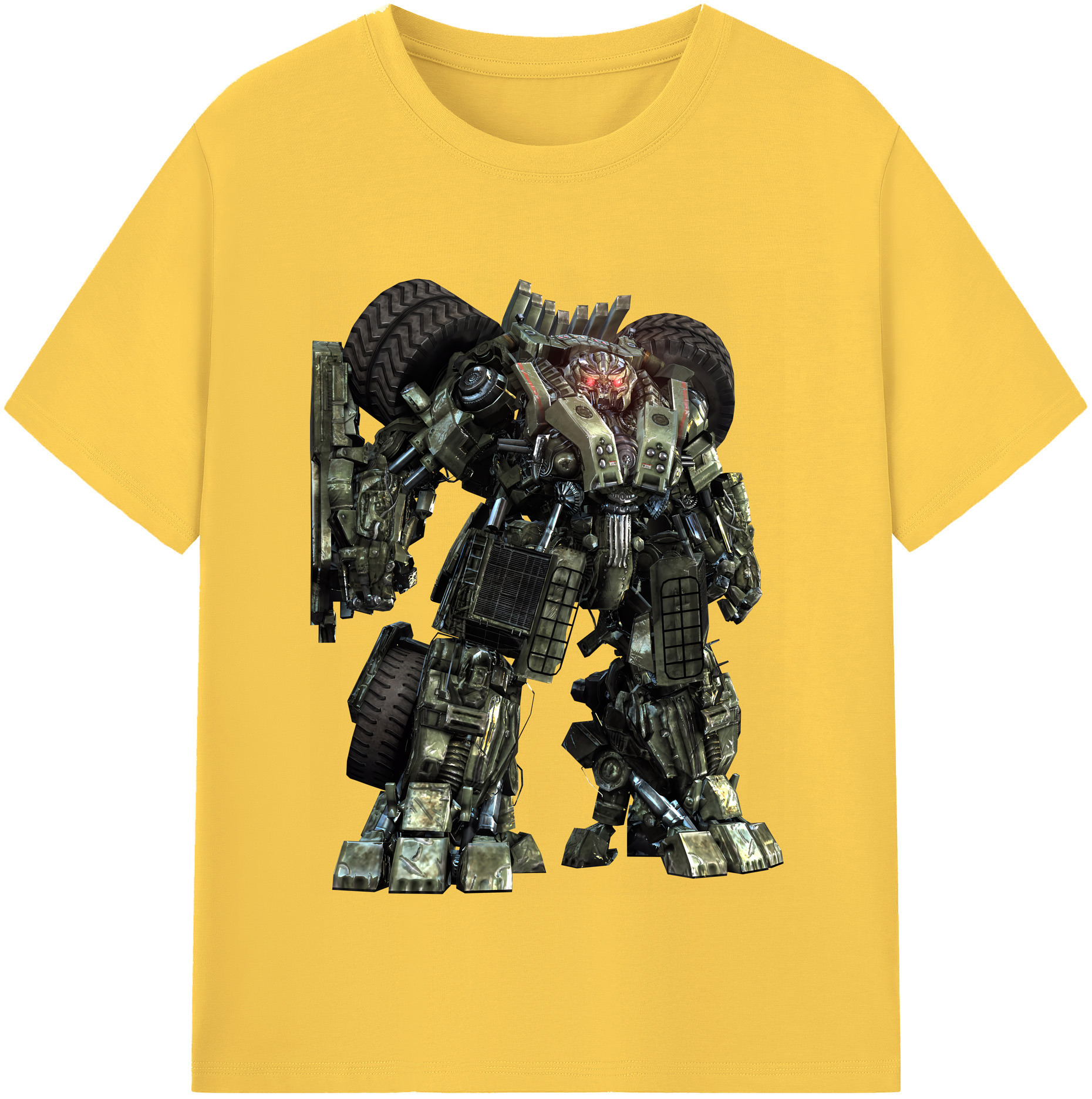 （画像用） Transformers トランスフォーマー 綿100％半袖Tシャツ（フロントプリント）