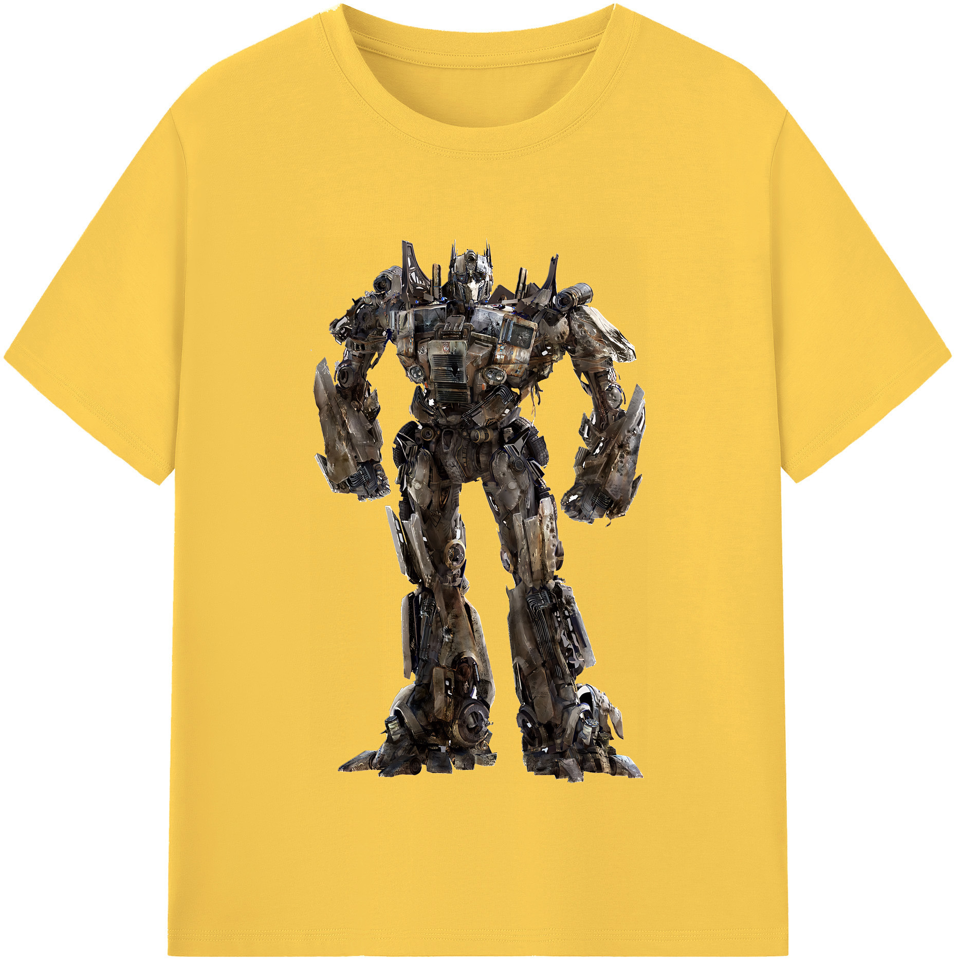 （画像用） Transformers トランスフォーマー 綿100％半袖Tシャツ（フロントプリント）