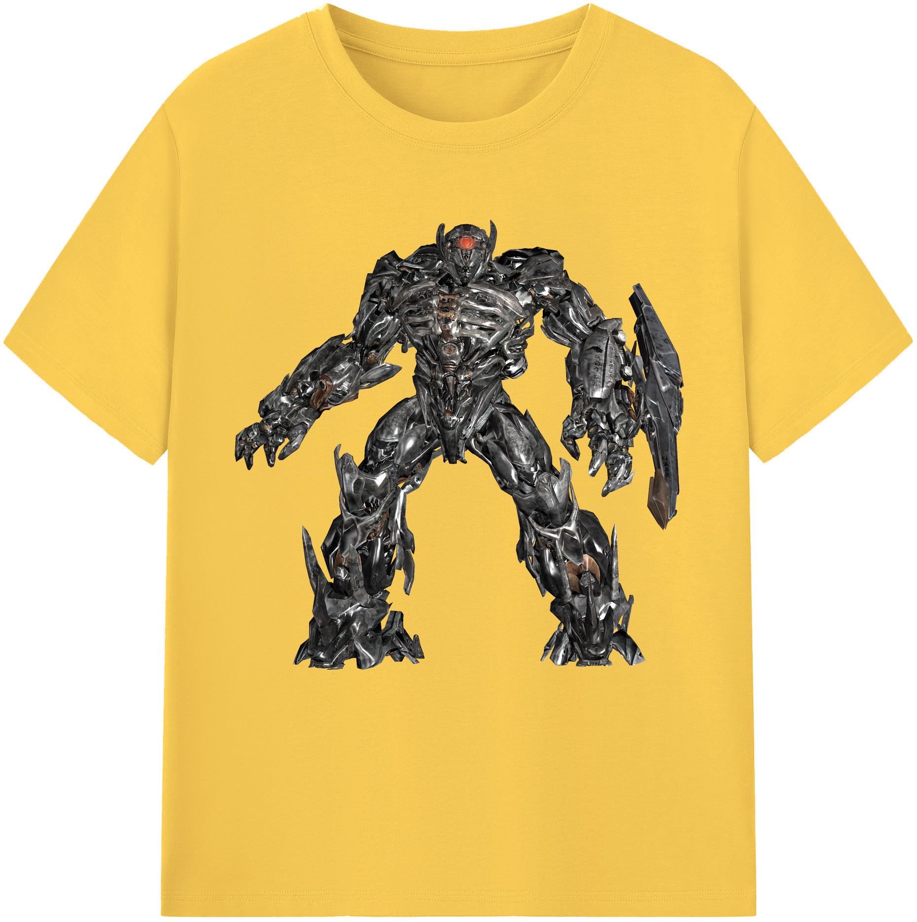 （画像用） Transformers トランスフォーマー 綿100％半袖Tシャツ（フロントプリント）