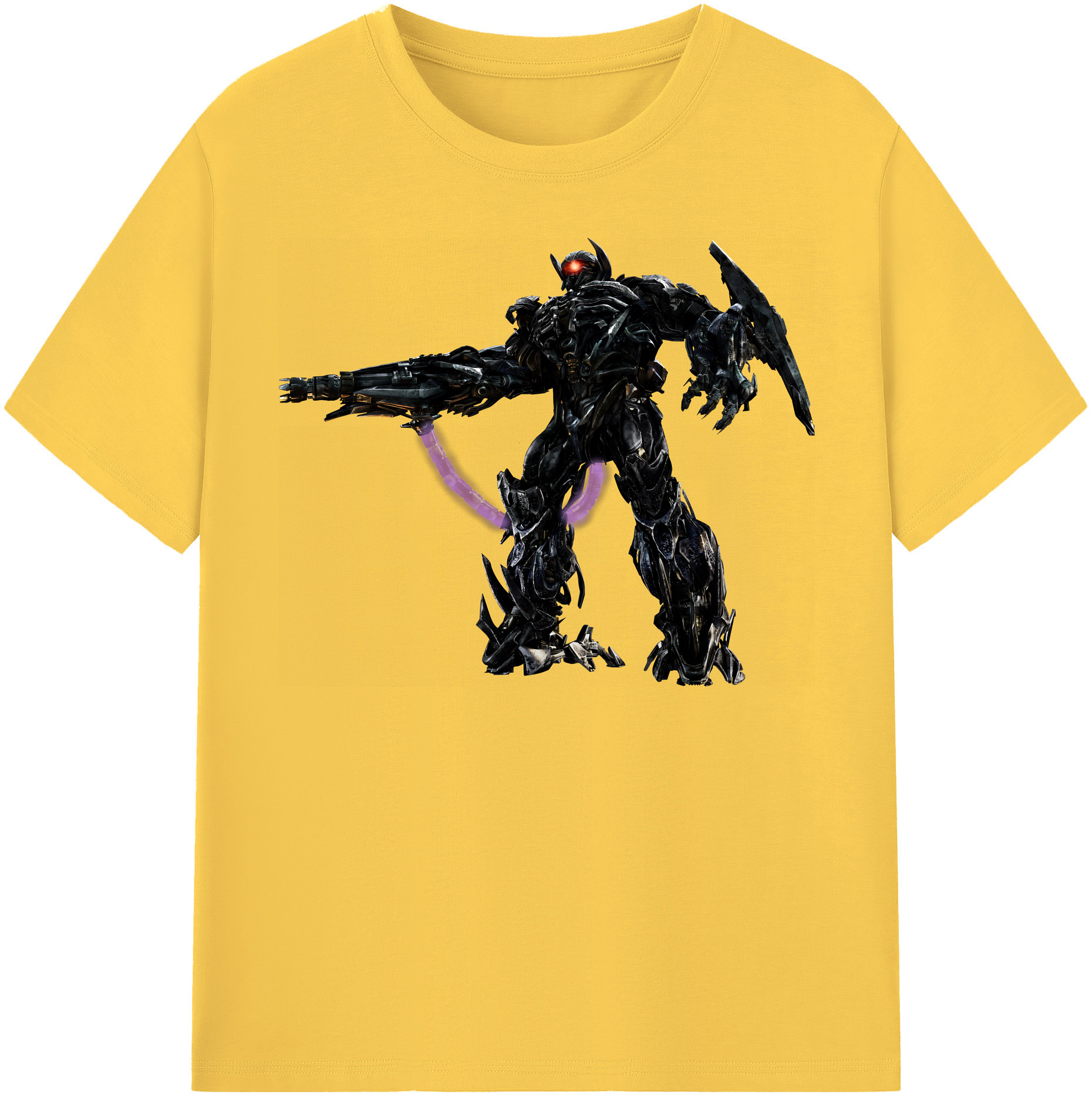 （画像用） Transformers トランスフォーマー 綿100％半袖Tシャツ（フロントプリント）