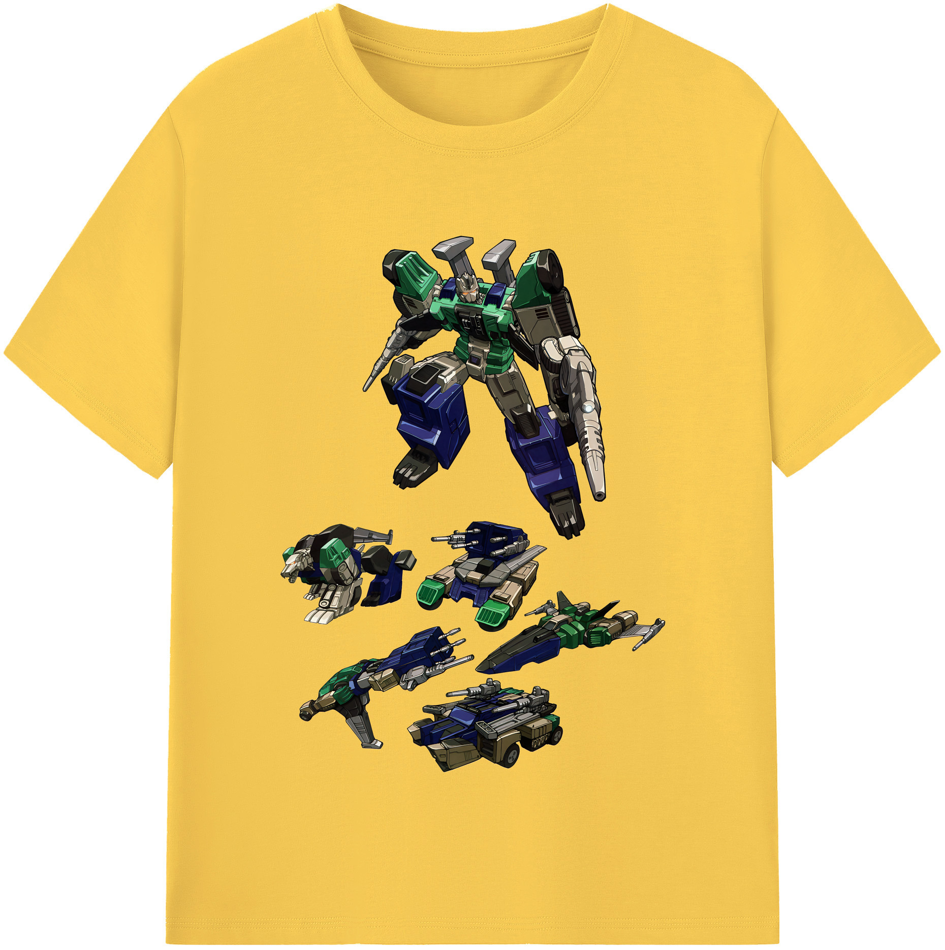 （画像用） Transformers トランスフォーマー 綿100％半袖Tシャツ（フロントプリント）