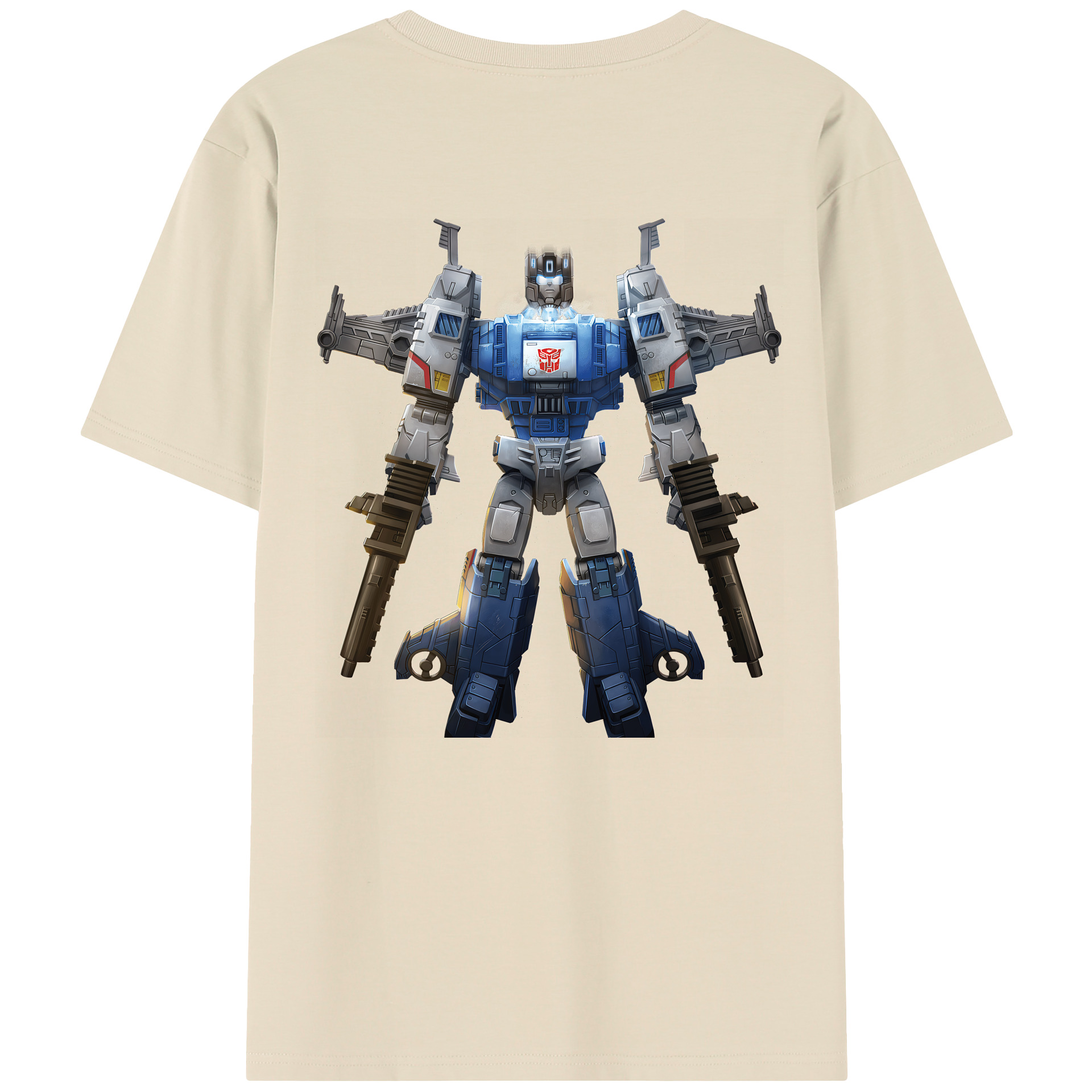 （画像用） Transformers トランスフォーマー 綿100％半袖Tシャツ（背面プリント）