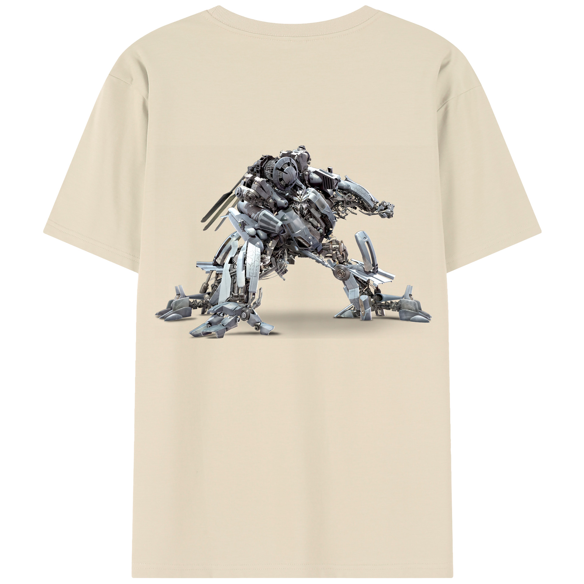 （画像用） Transformers トランスフォーマー 綿100％半袖Tシャツ（背面プリント）