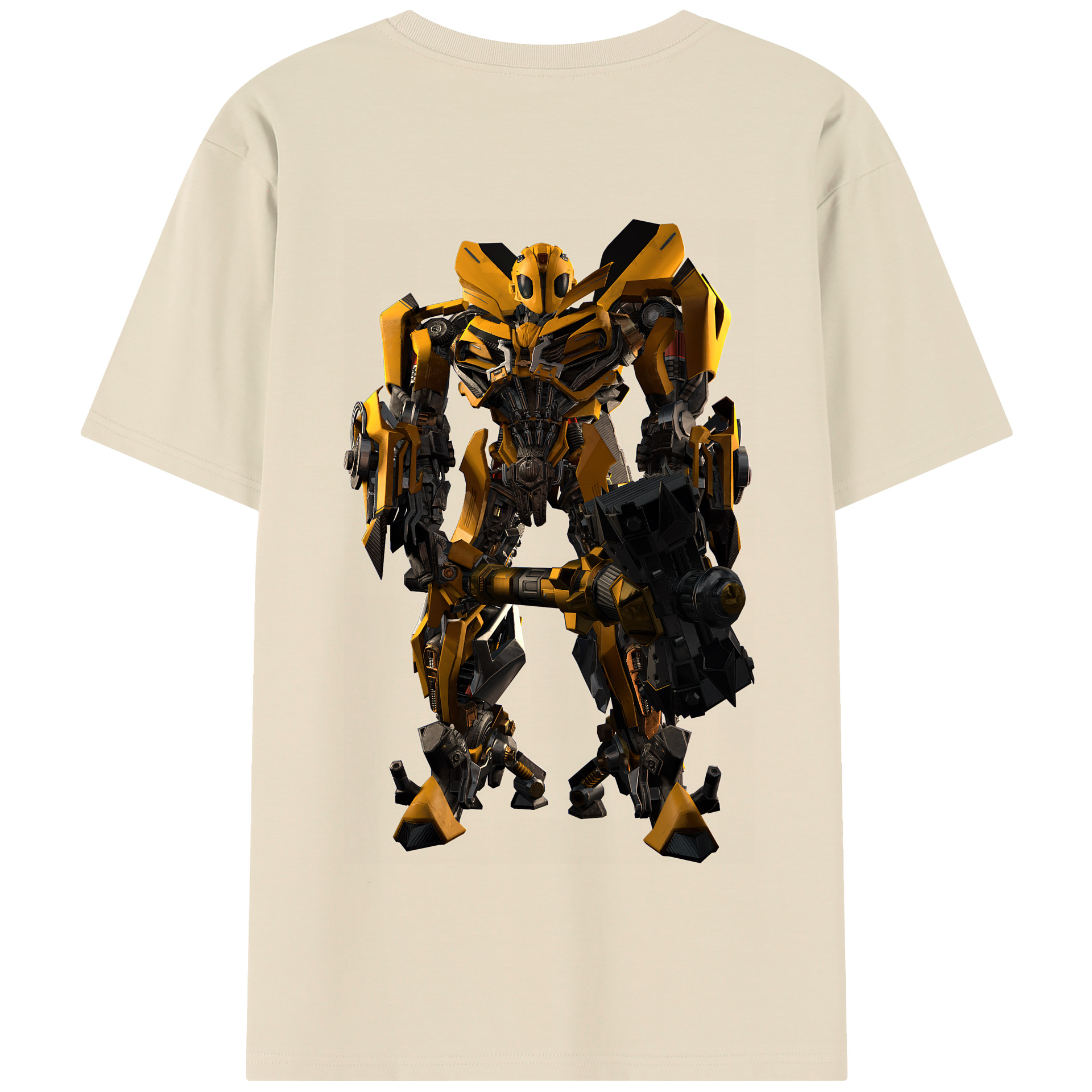 （画像用） Transformers トランスフォーマー 綿100％半袖Tシャツ（背面プリント）
