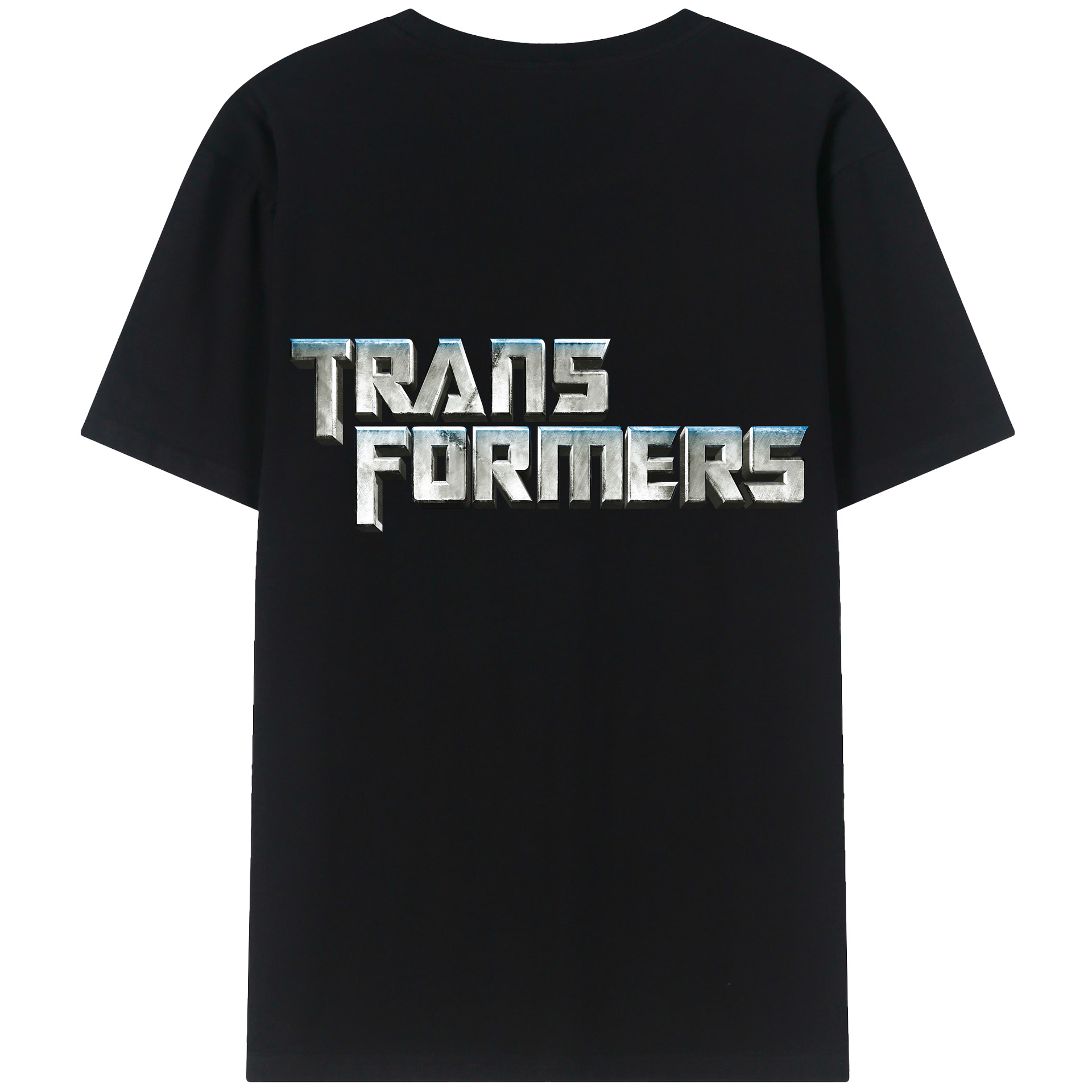 （画像用） Transformers トランスフォーマー 綿100％半袖Tシャツ（背面プリント）