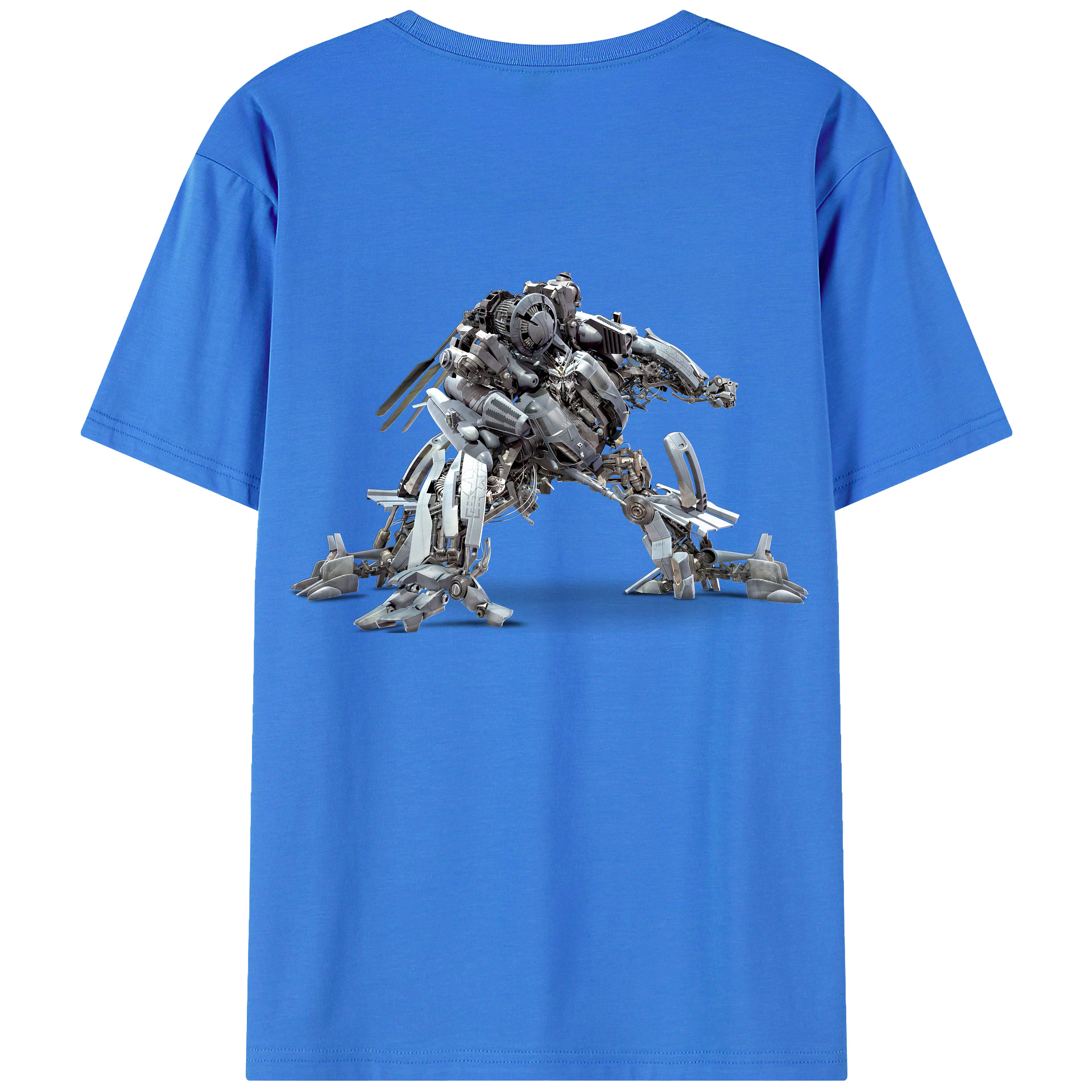 （画像用） Transformers トランスフォーマー 綿100％半袖Tシャツ（背面プリント）