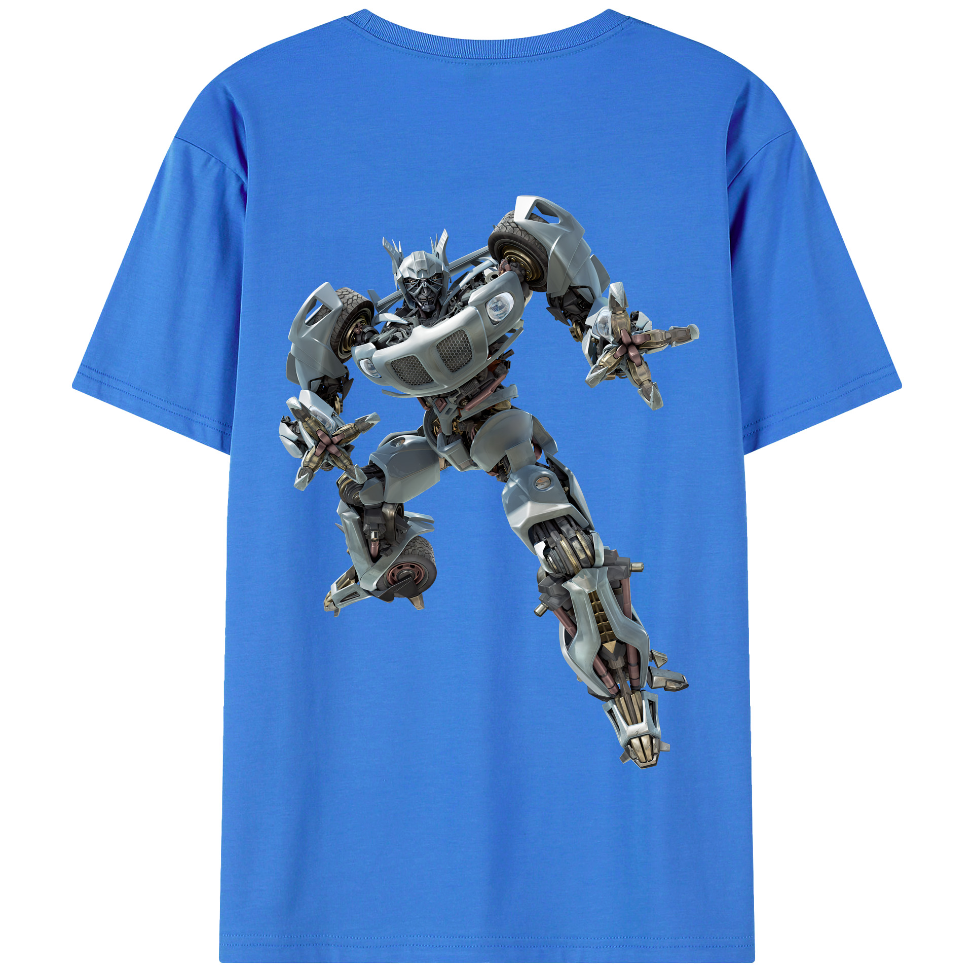 （画像用） Transformers トランスフォーマー 綿100％半袖Tシャツ（背面プリント）