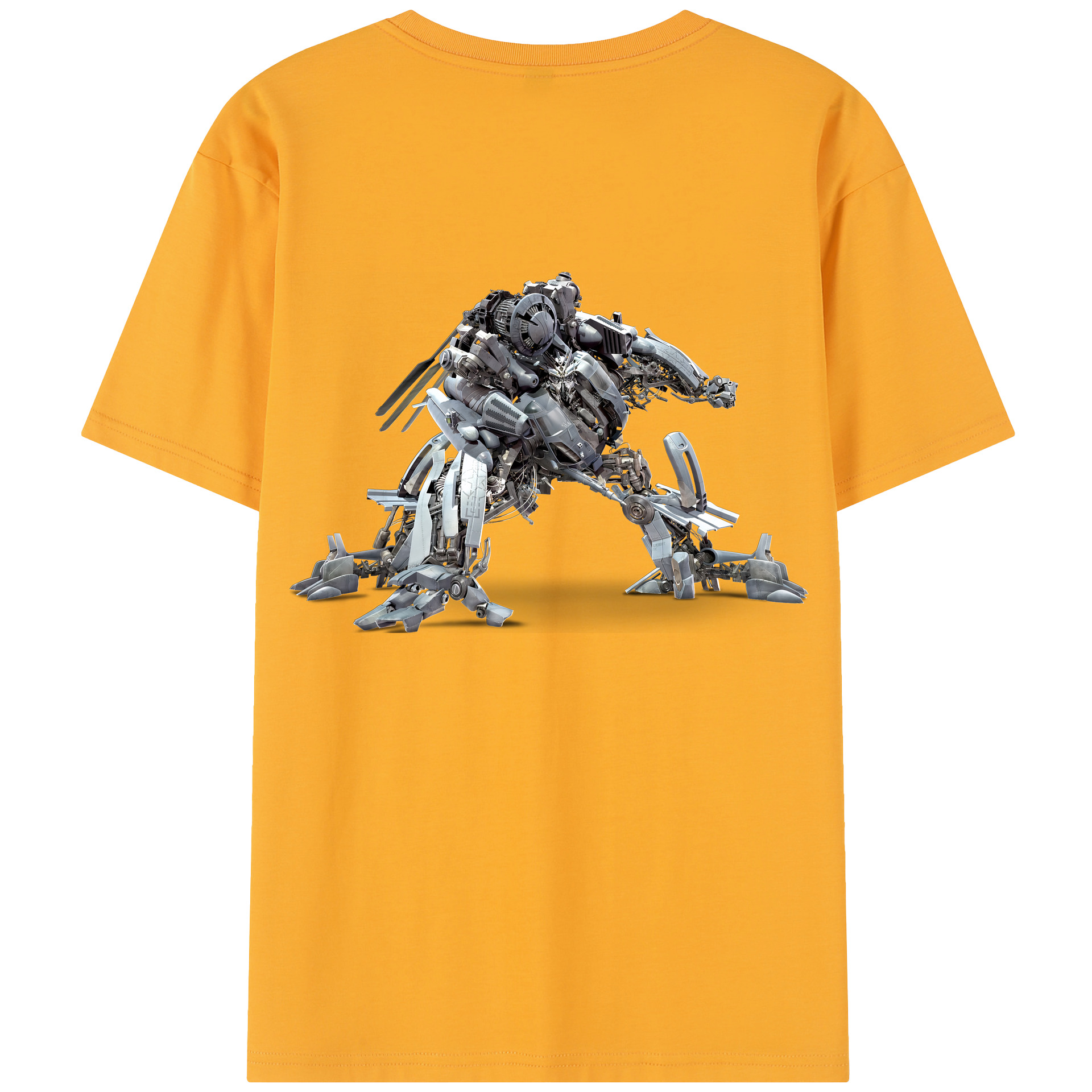 （画像用） Transformers トランスフォーマー 綿100％半袖Tシャツ（背面プリント）