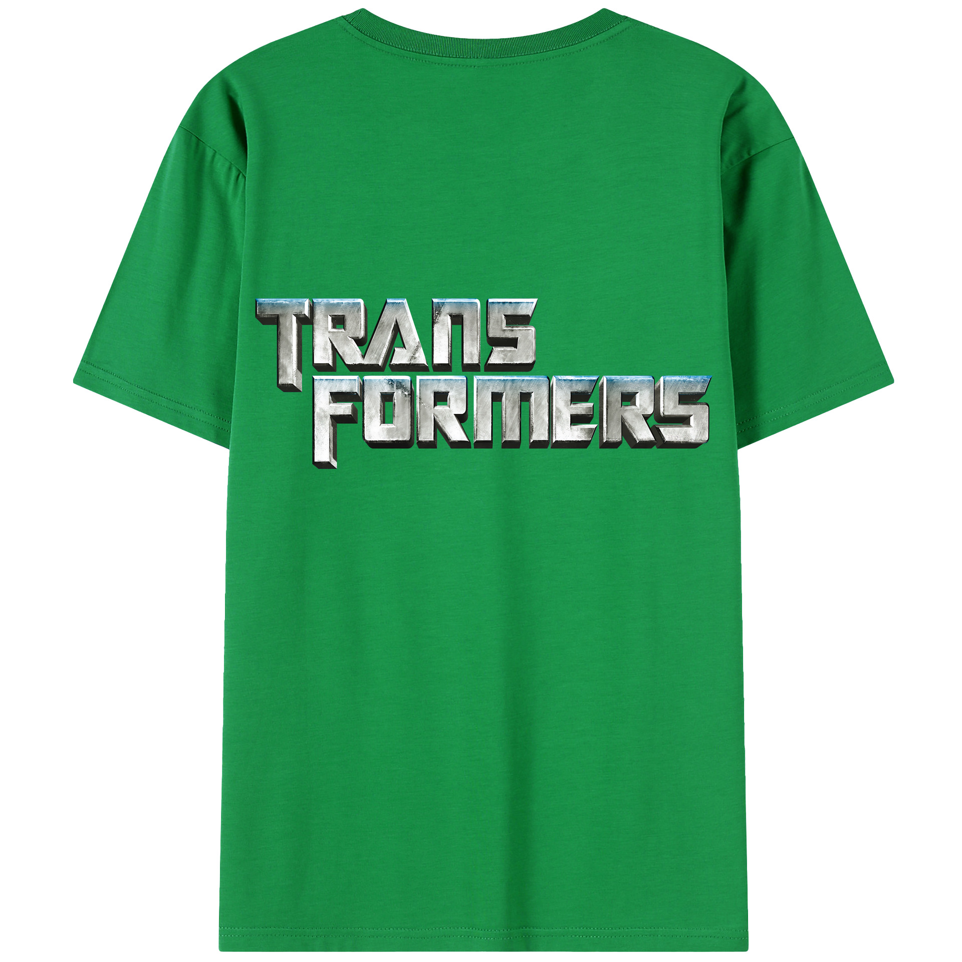 （画像用） Transformers トランスフォーマー 綿100％半袖Tシャツ（背面プリント）