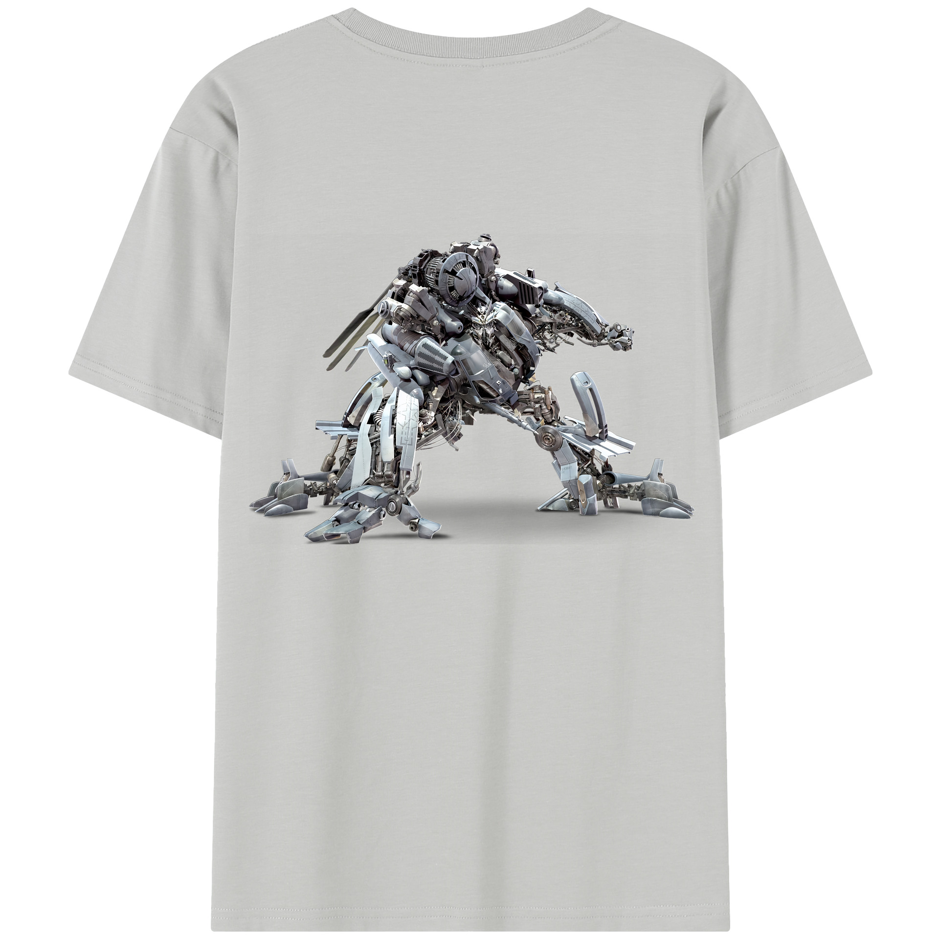 （画像用） Transformers トランスフォーマー 綿100％半袖Tシャツ（背面プリント）