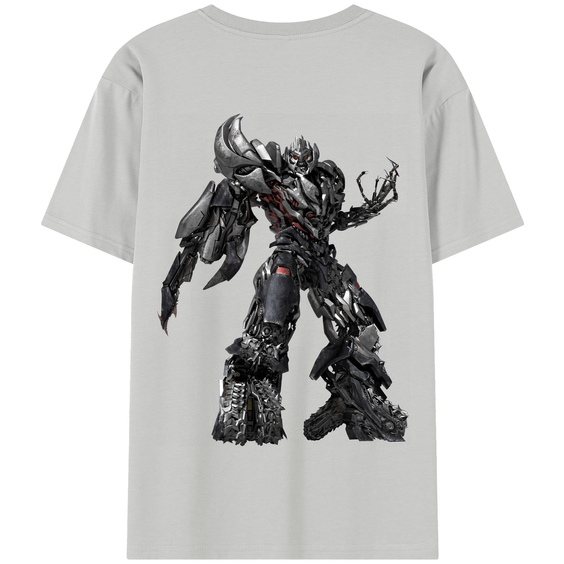 （画像用） Transformers トランスフォーマー 綿100％半袖Tシャツ（背面プリント）