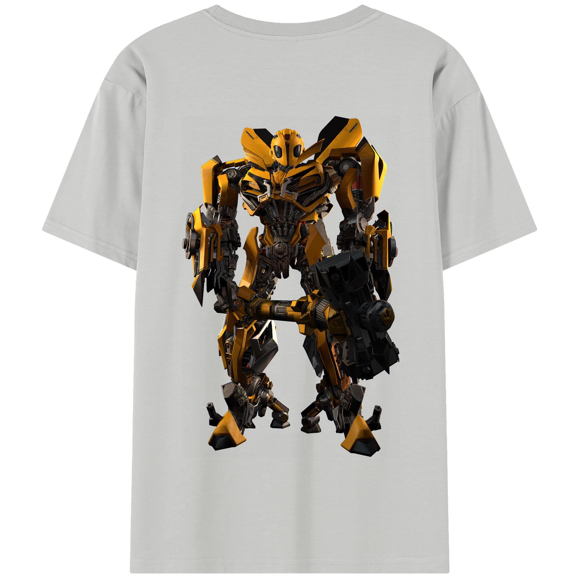 （画像用） Transformers トランスフォーマー 綿100％半袖Tシャツ（背面プリント）