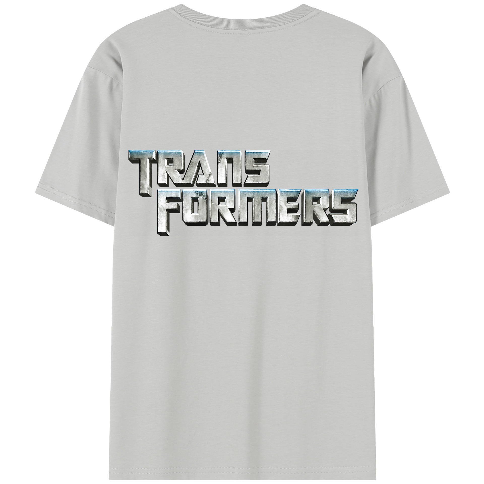 （画像用） Transformers トランスフォーマー 綿100％半袖Tシャツ（背面プリント）