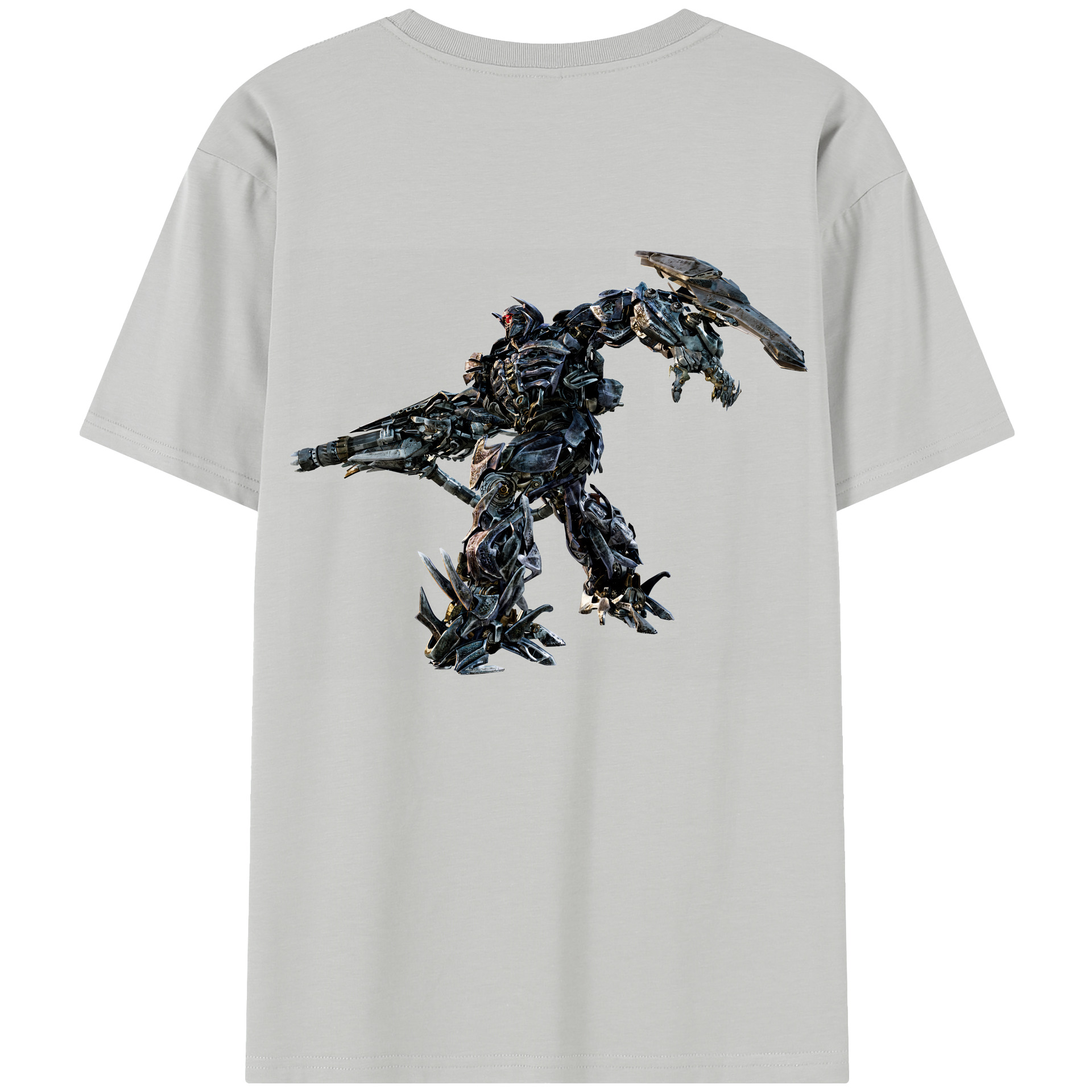 （画像用） Transformers トランスフォーマー 綿100％半袖Tシャツ（背面プリント）