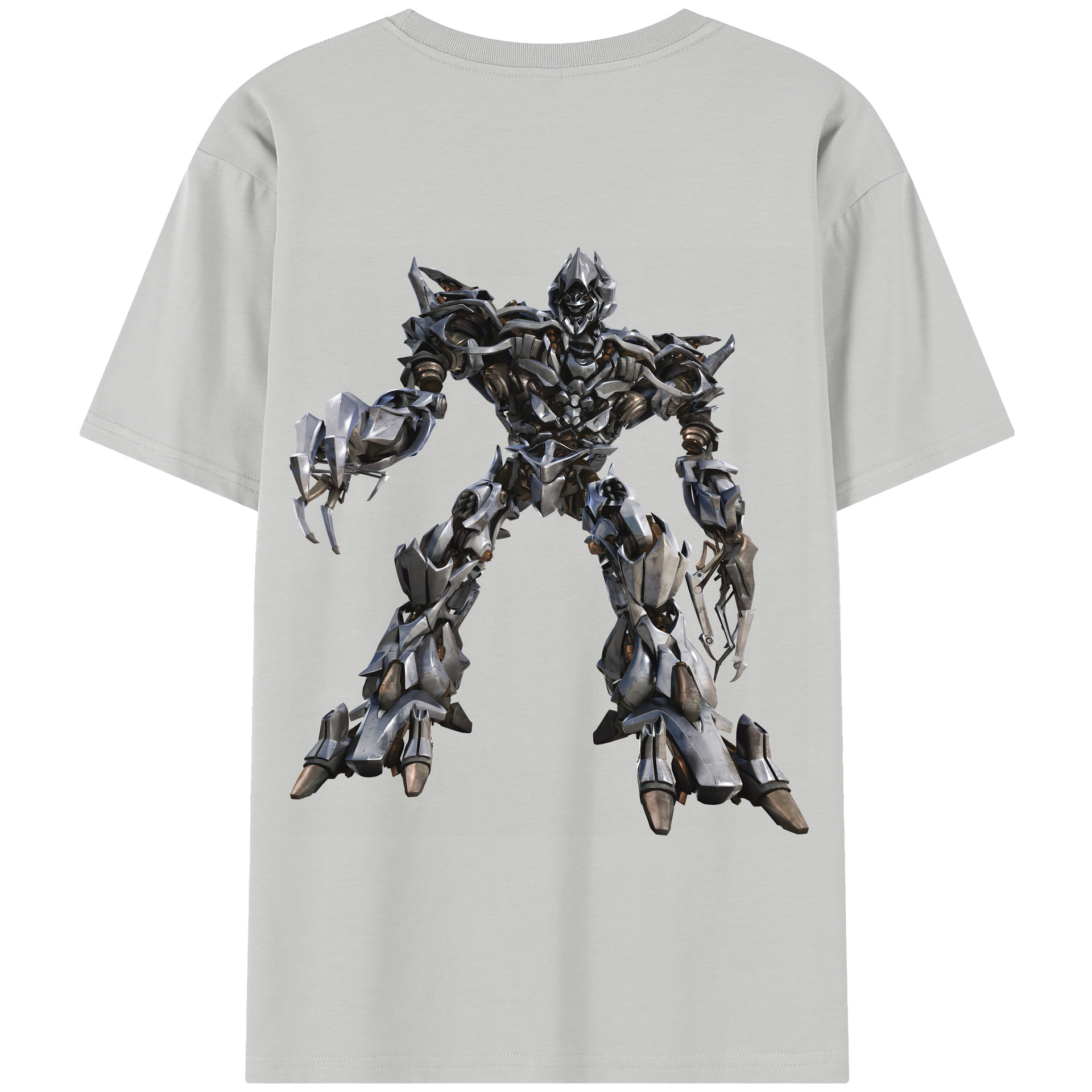 （画像用） Transformers トランスフォーマー 綿100％半袖Tシャツ（背面プリント）