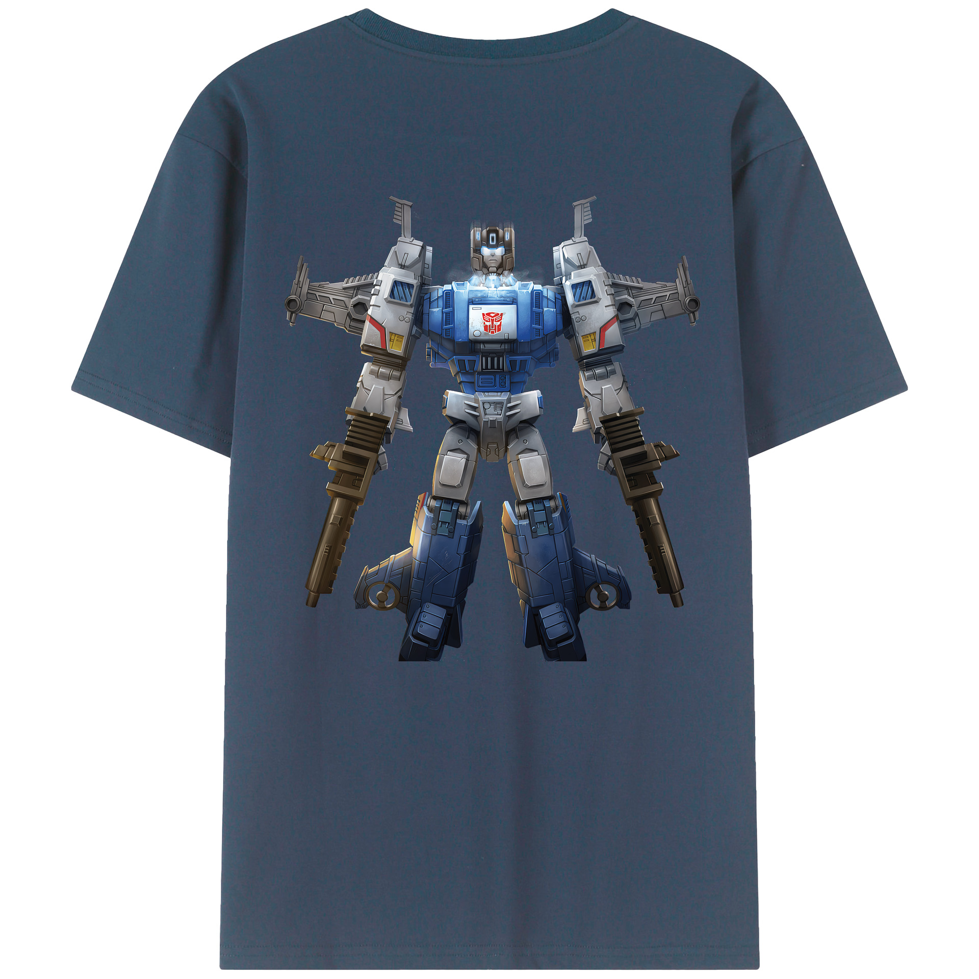 （画像用） Transformers トランスフォーマー 綿100％半袖Tシャツ（背面プリント）