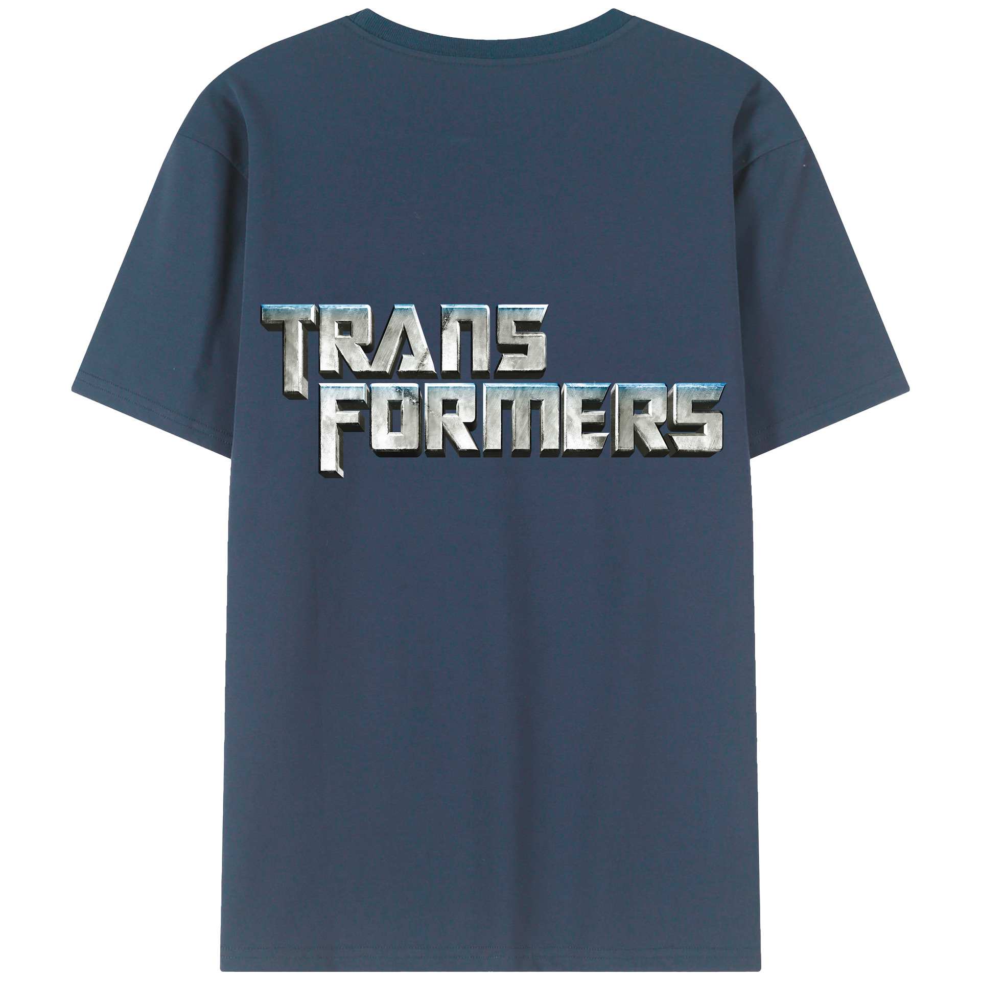 （画像用） Transformers トランスフォーマー 綿100％半袖Tシャツ（背面プリント）