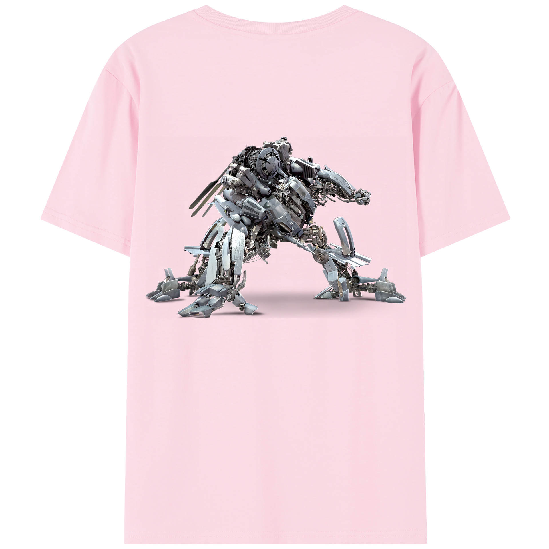 （画像用） Transformers トランスフォーマー 綿100％半袖Tシャツ（背面プリント）