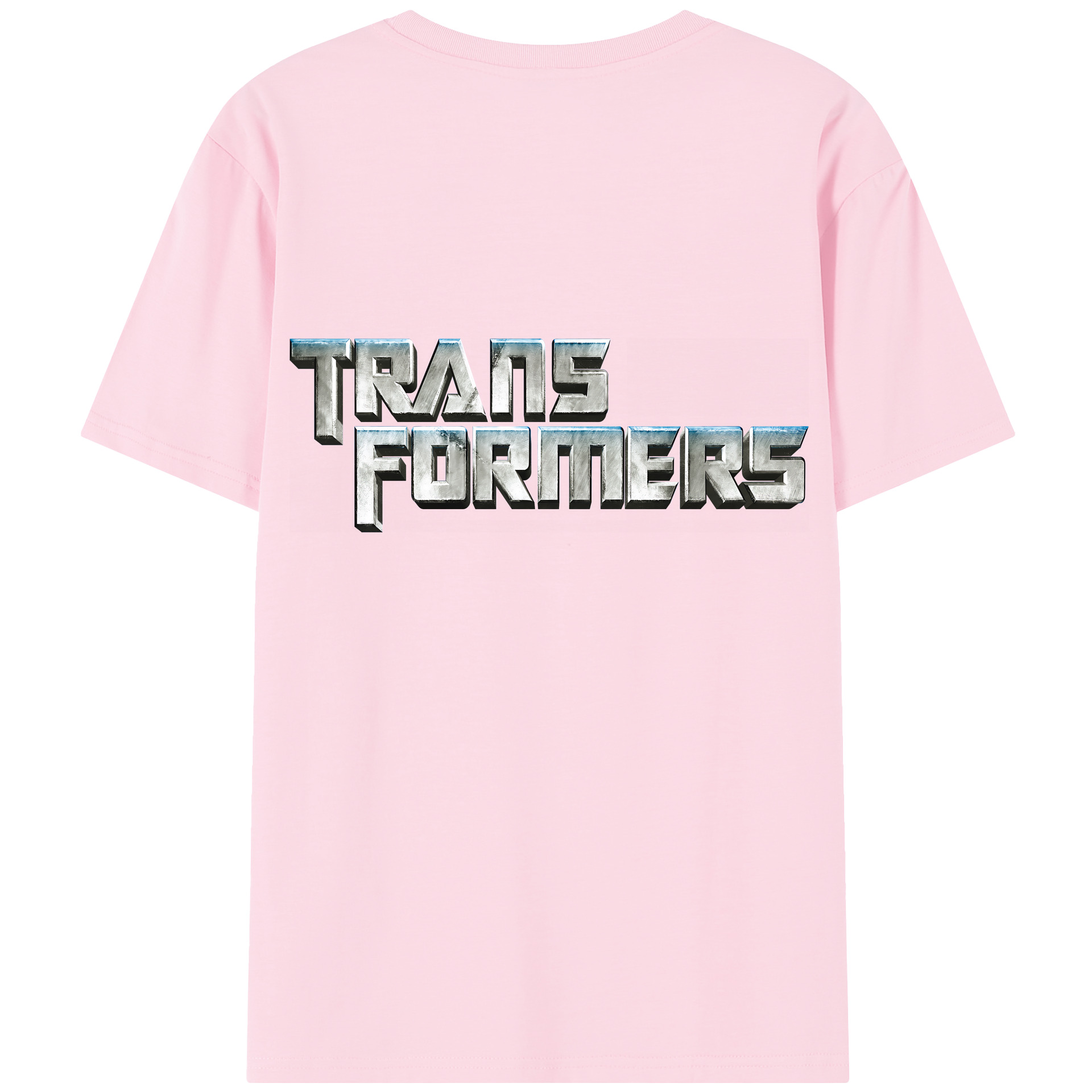 （画像用） Transformers トランスフォーマー 綿100％半袖Tシャツ（背面プリント）