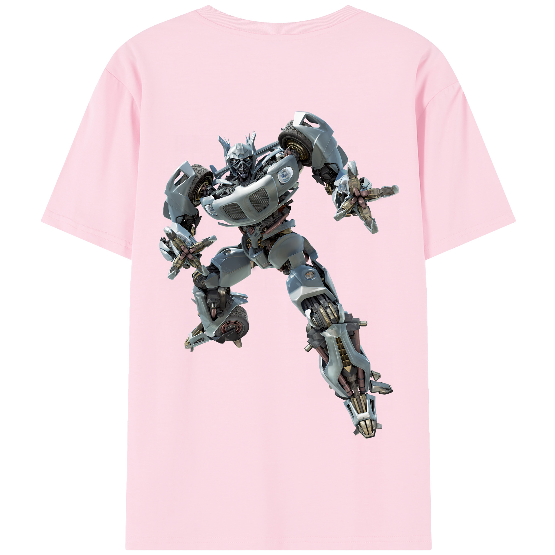 （画像用） Transformers トランスフォーマー 綿100％半袖Tシャツ（背面プリント）