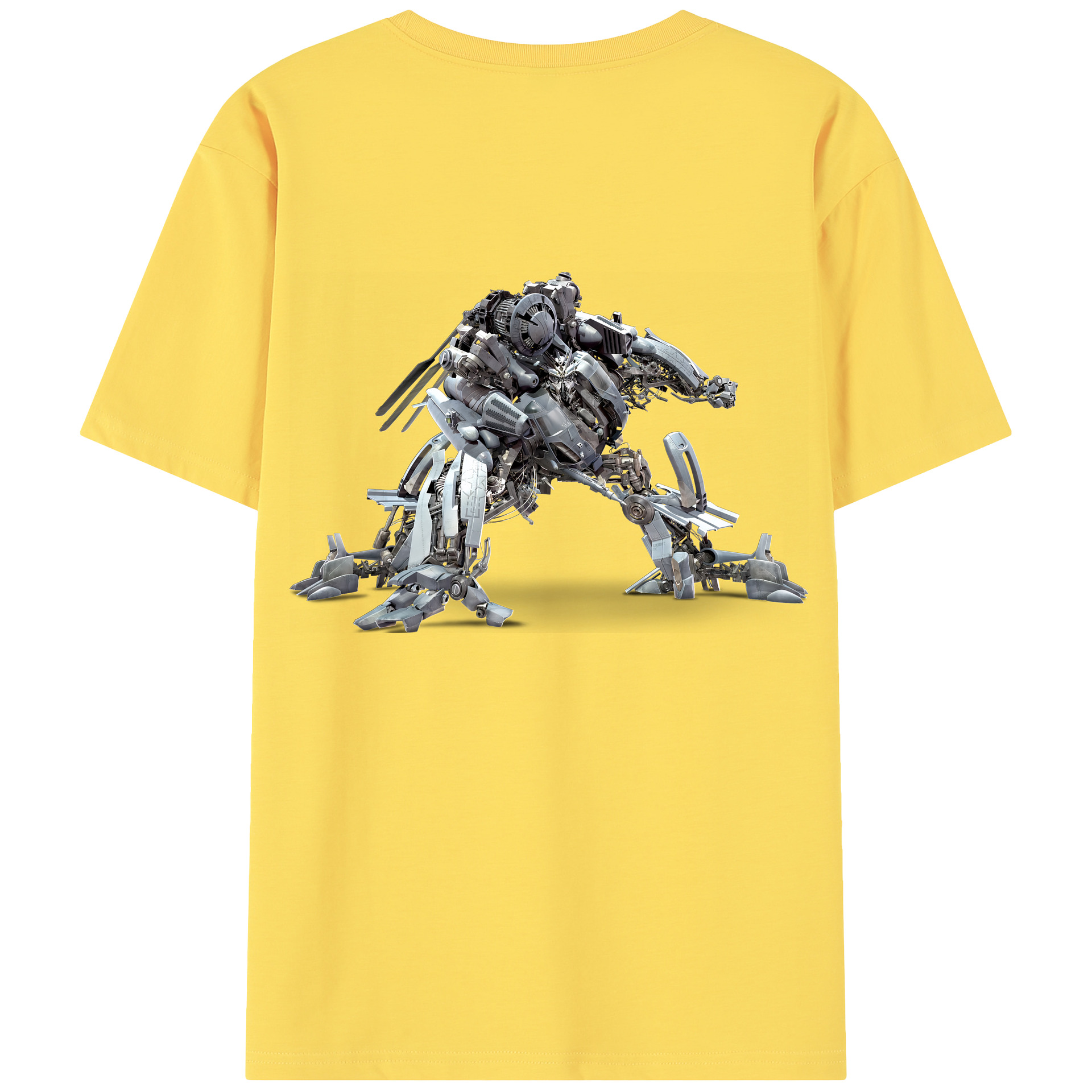（画像用） Transformers トランスフォーマー 綿100％半袖Tシャツ（背面プリント）