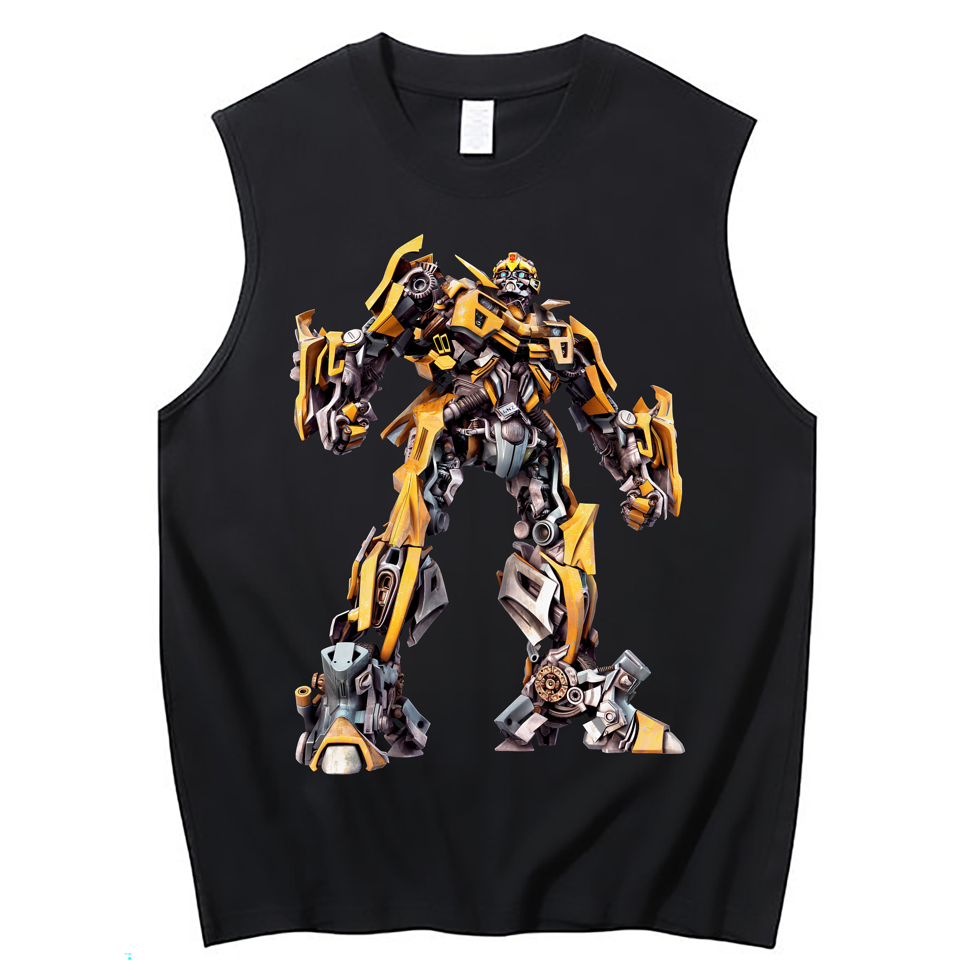 （画像用） Transformers トランスフォーマー コットン100％タンクトップ（フロントプリント）