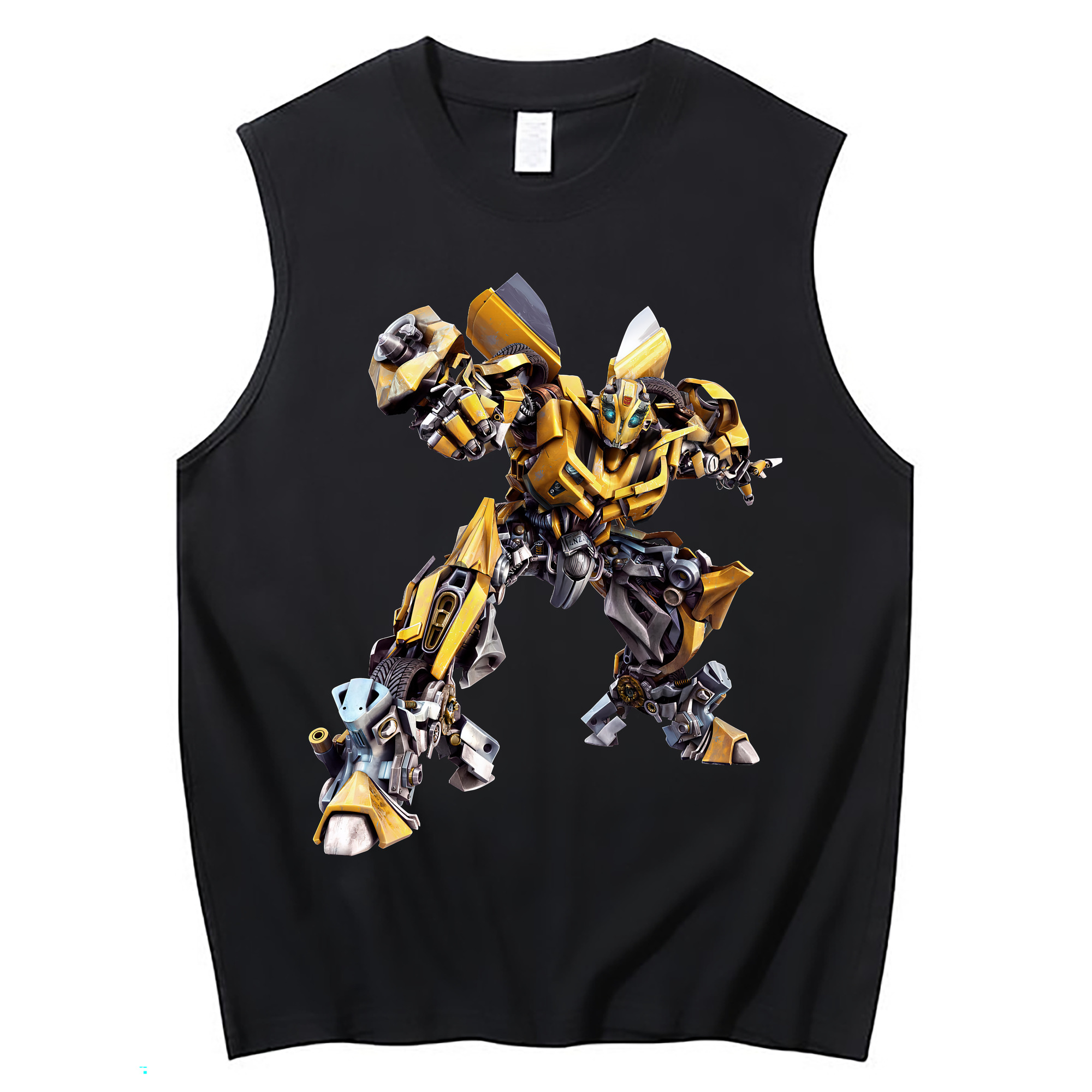 （画像用） Transformers トランスフォーマー コットン100％タンクトップ（フロントプリント）