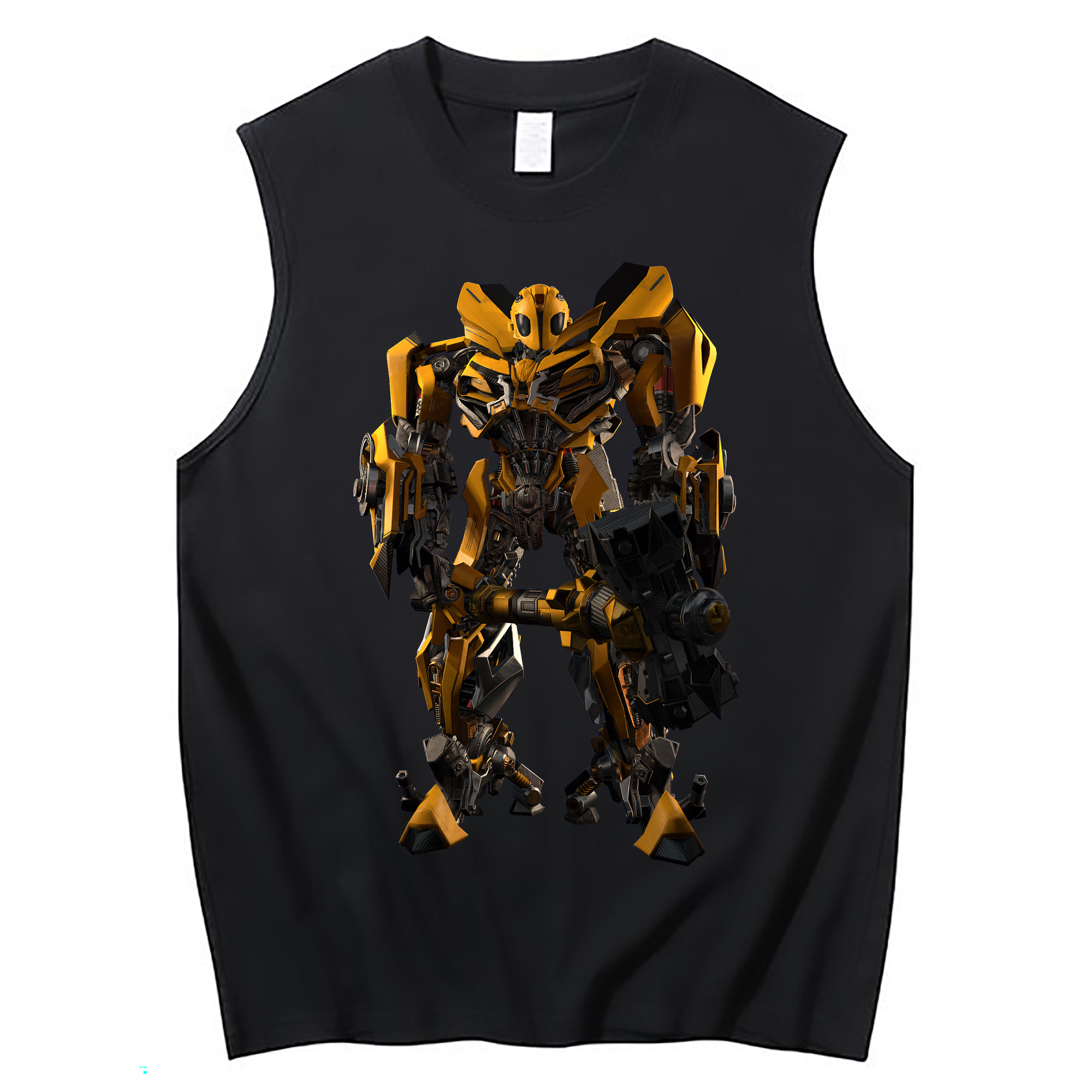 （画像用） Transformers トランスフォーマー コットン100％タンクトップ（フロントプリント）