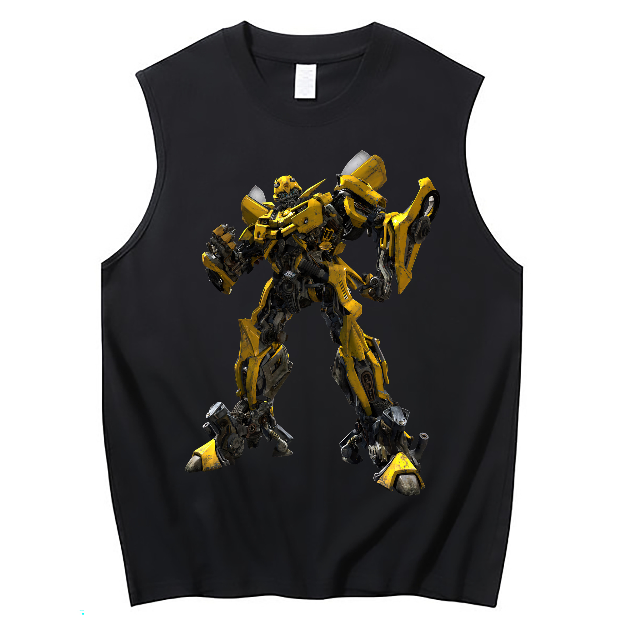 （画像用） Transformers トランスフォーマー コットン100％タンクトップ（フロントプリント）
