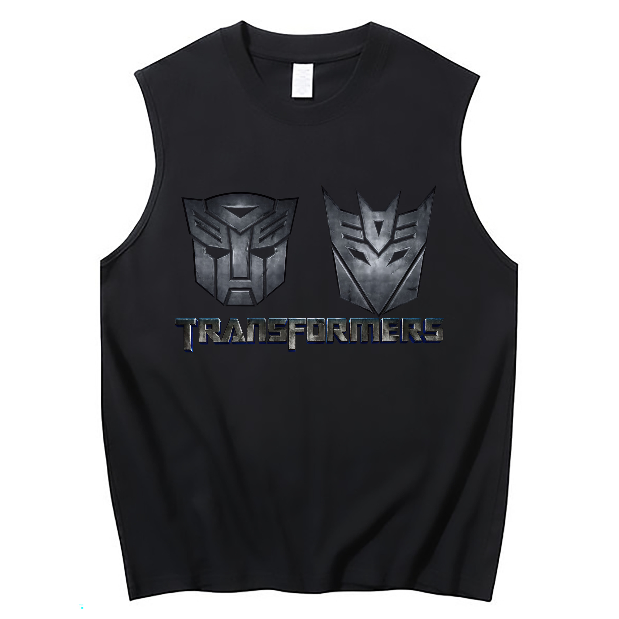 （画像用） Transformers トランスフォーマー コットン100％タンクトップ（フロントプリント）