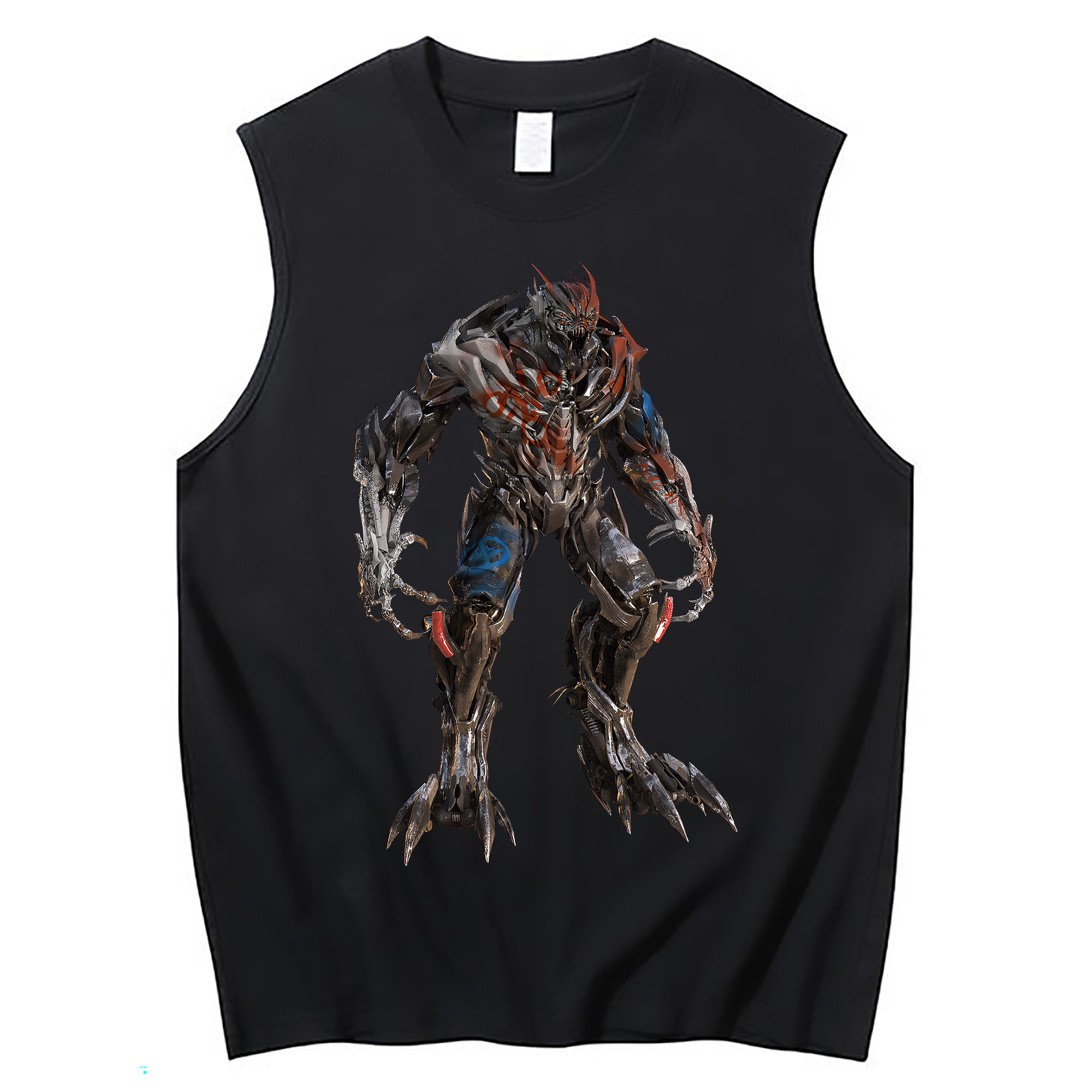 （画像用） Transformers トランスフォーマー コットン100％タンクトップ（フロントプリント）