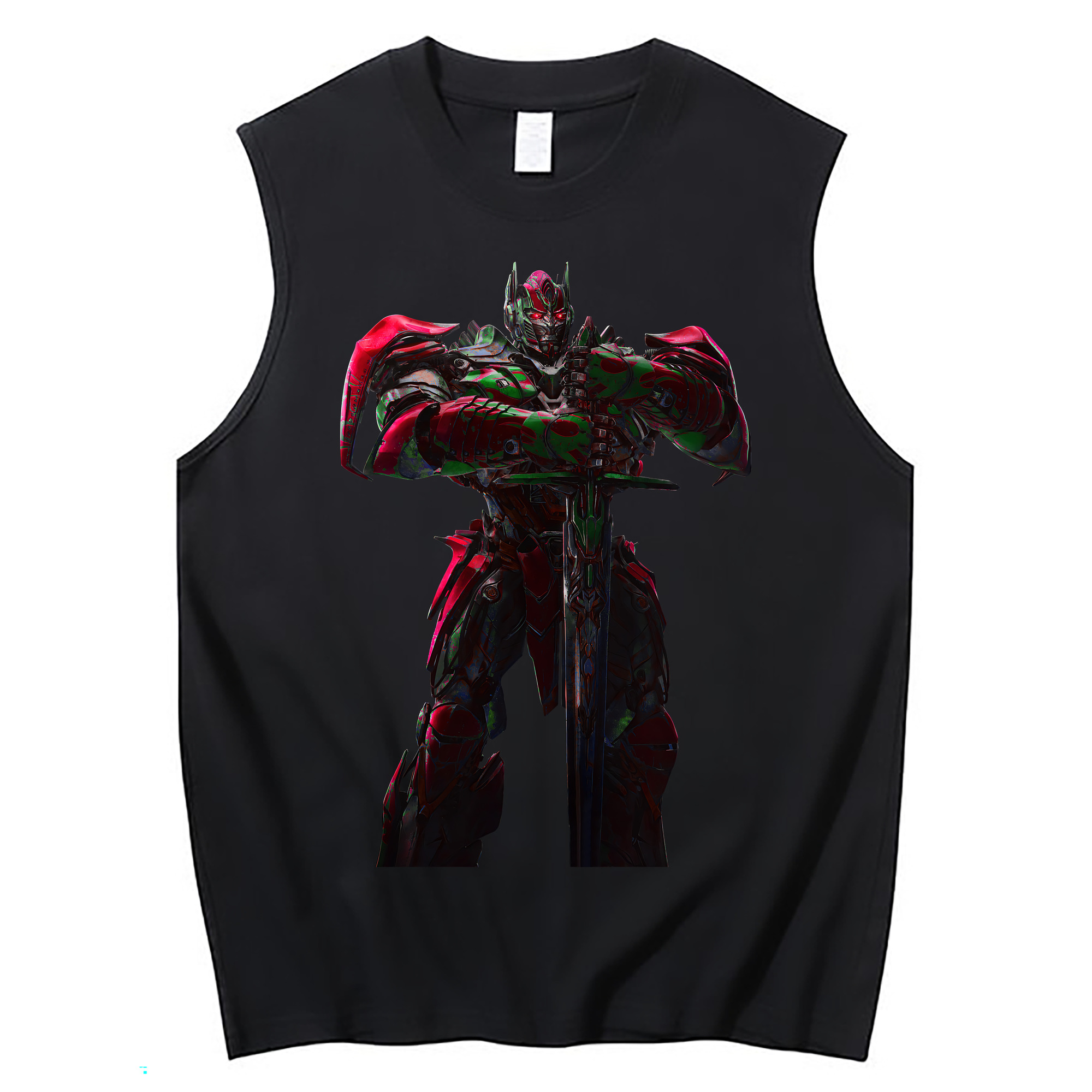 （画像用） Transformers トランスフォーマー コットン100％タンクトップ（フロントプリント）
