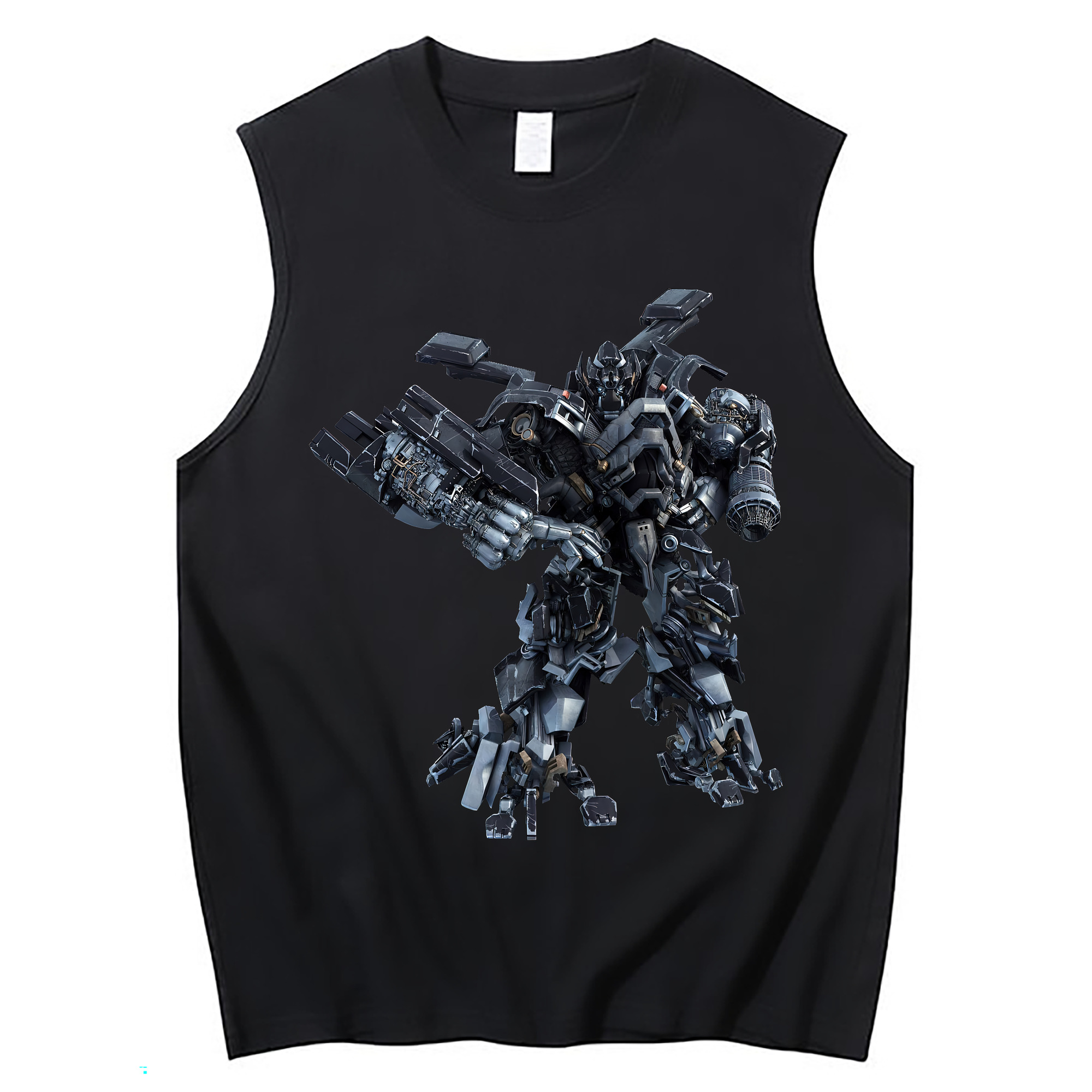 （画像用） Transformers トランスフォーマー コットン100％タンクトップ（フロントプリント）