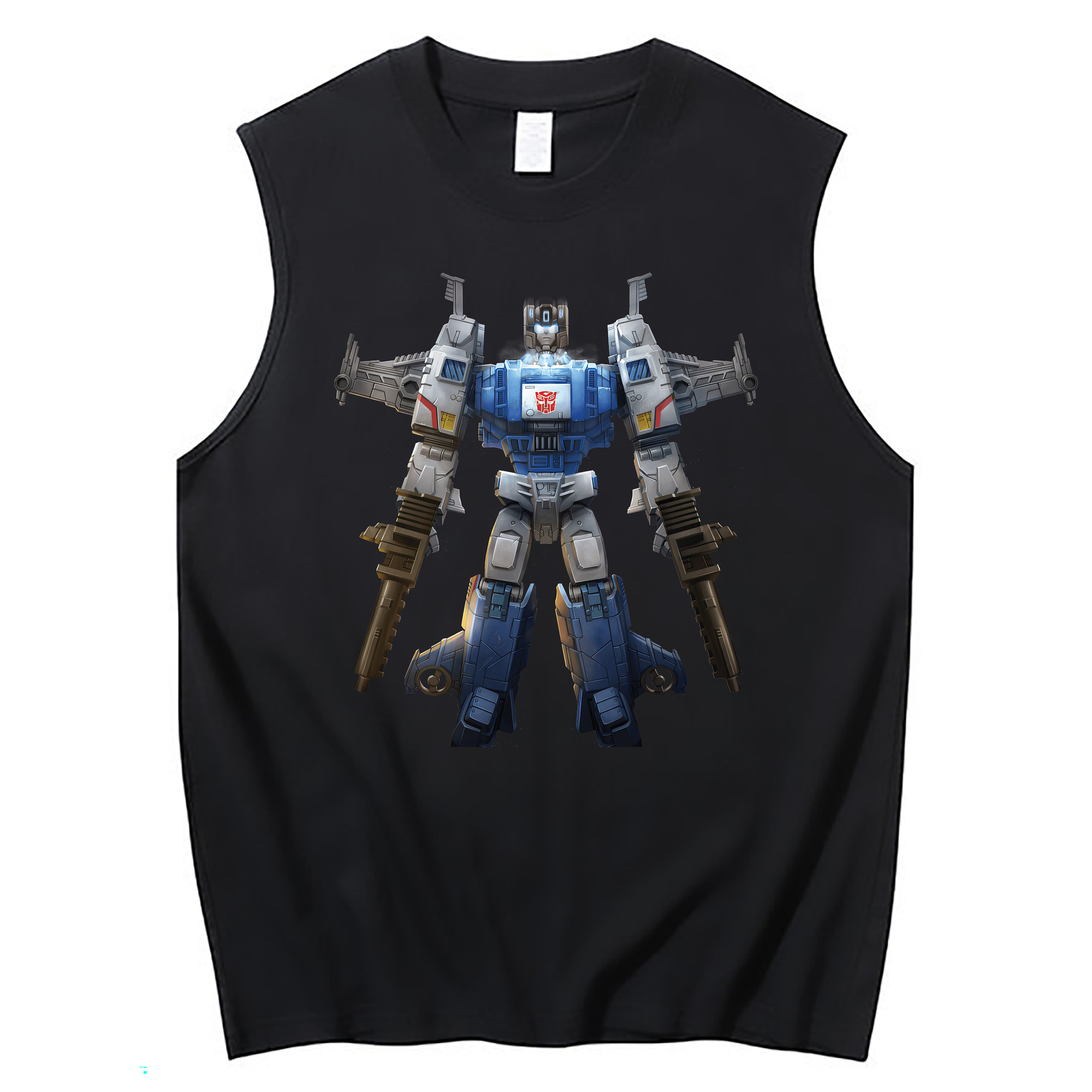 （画像用） Transformers トランスフォーマー コットン100％タンクトップ（フロントプリント）