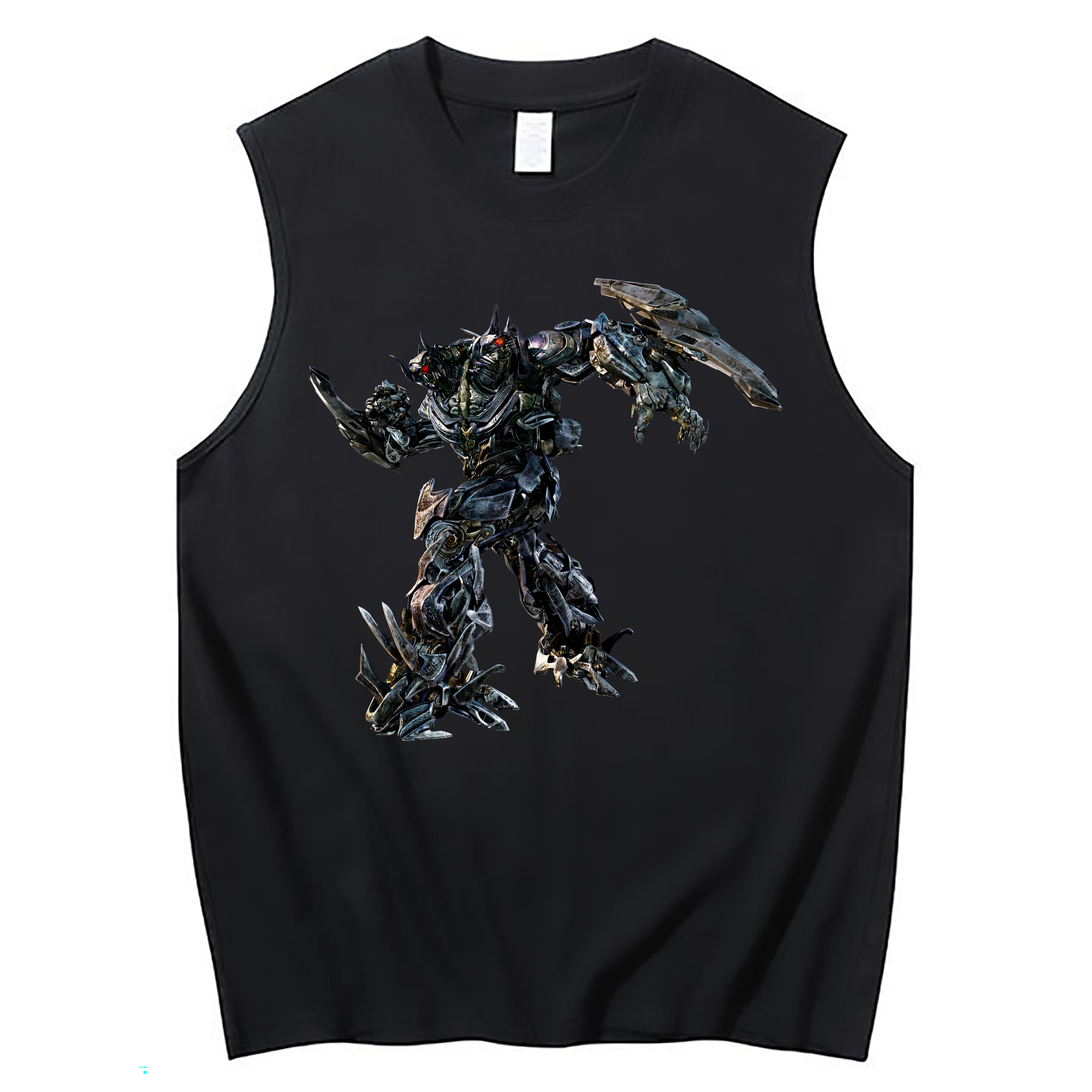 （画像用） Transformers トランスフォーマー コットン100％タンクトップ（フロントプリント）