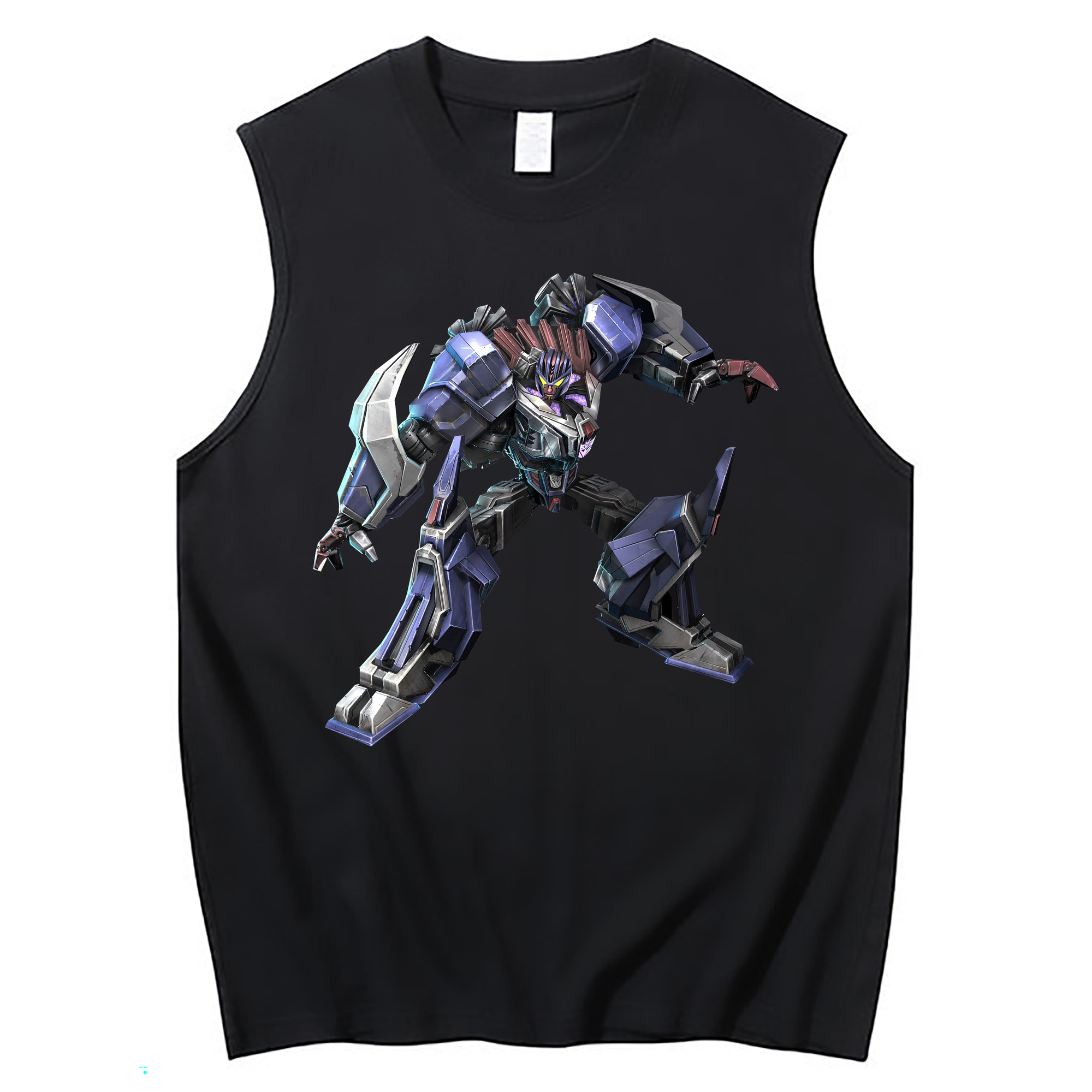 （画像用） Transformers トランスフォーマー コットン100％タンクトップ（フロントプリント）
