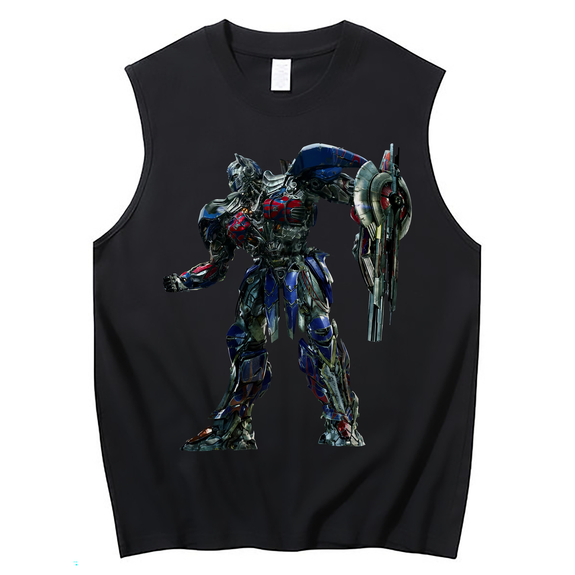 （画像用） Transformers トランスフォーマー コットン100％タンクトップ（フロントプリント）