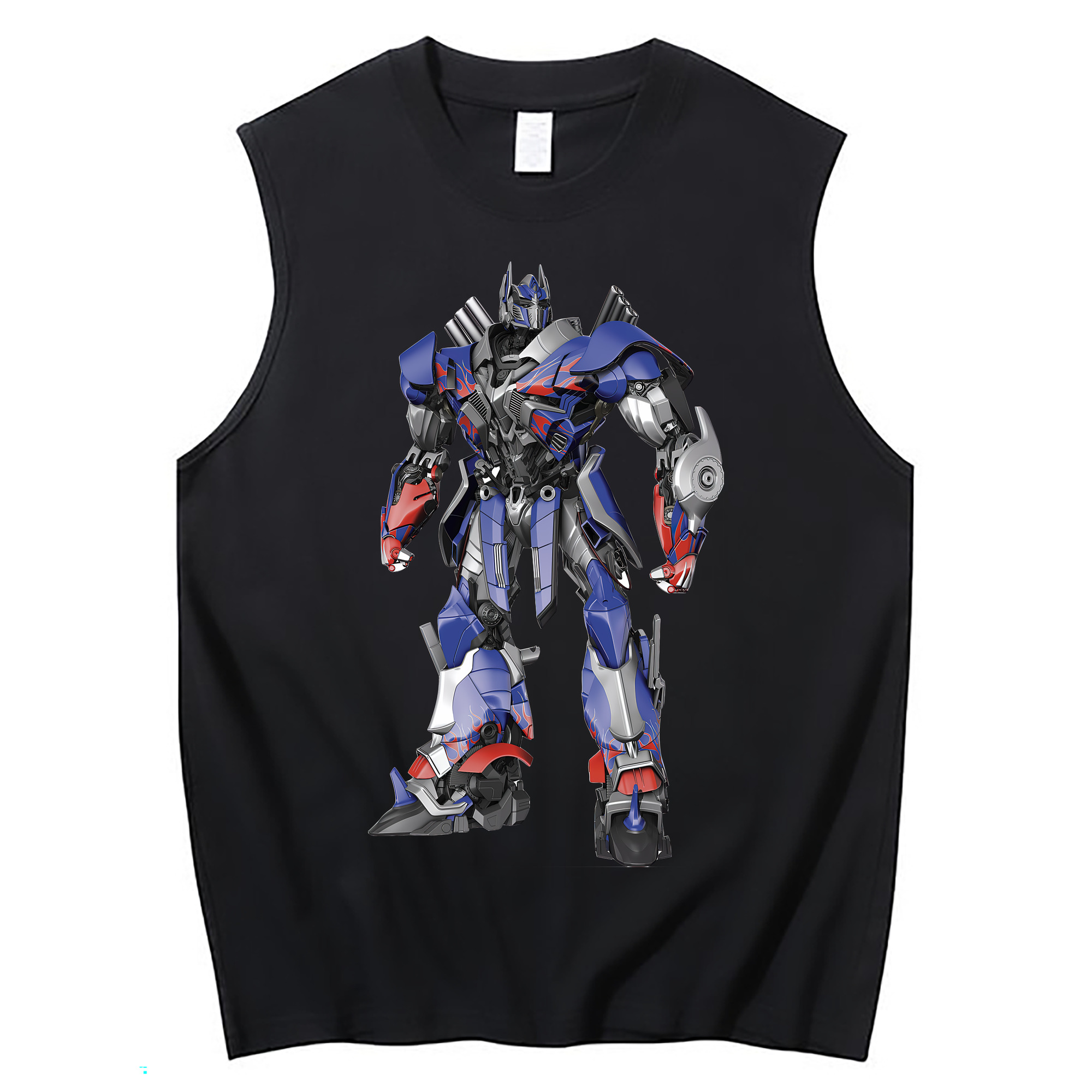 （画像用） Transformers トランスフォーマー コットン100％タンクトップ（フロントプリント）