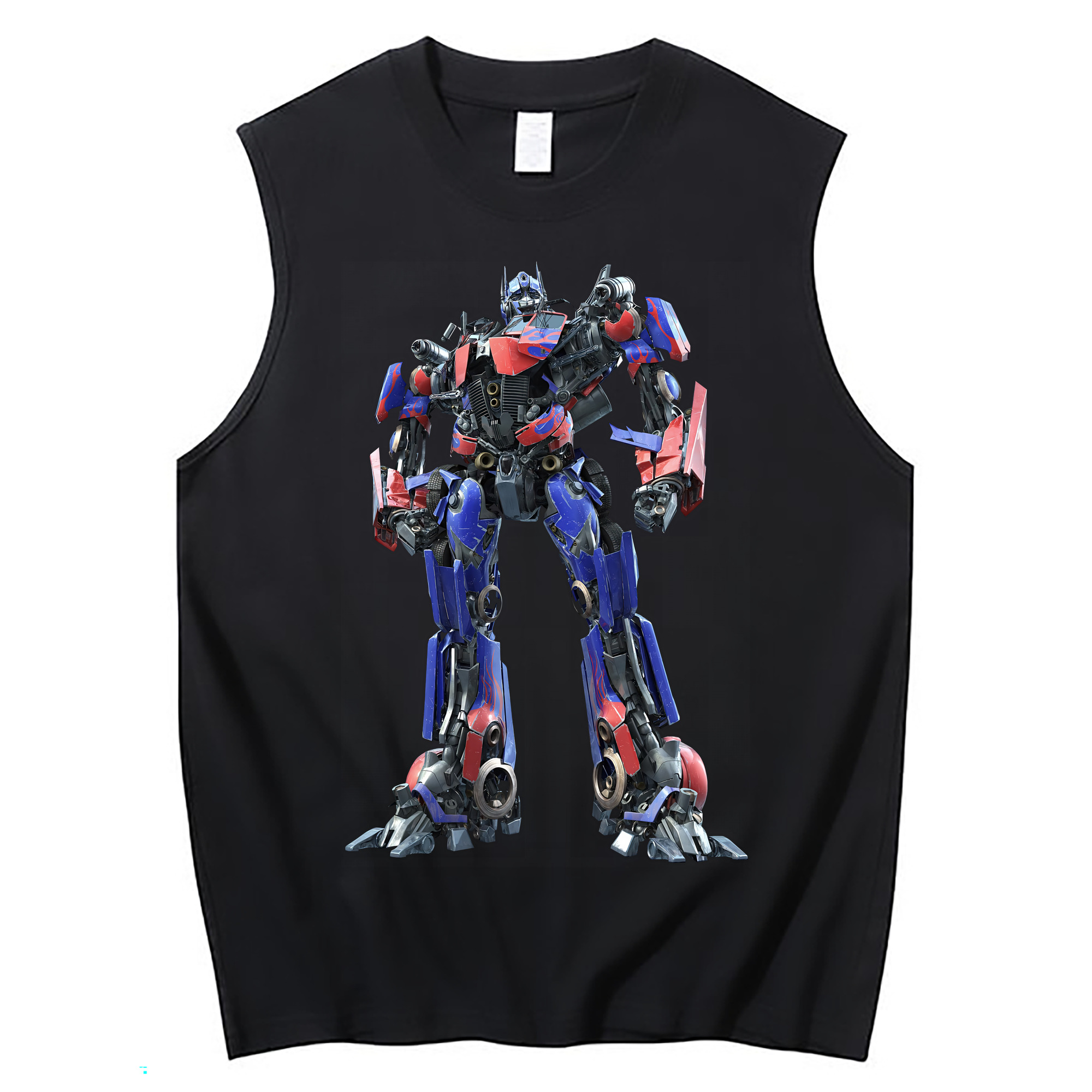 （画像用） Transformers トランスフォーマー コットン100％タンクトップ（フロントプリント）