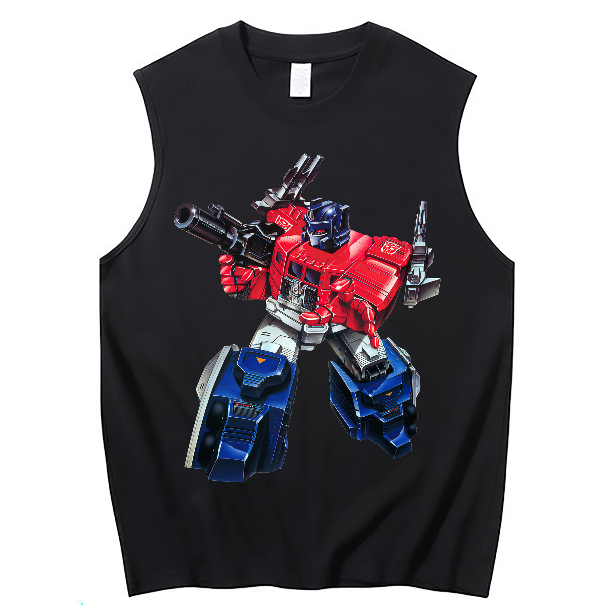（画像用） Transformers トランスフォーマー コットン100％タンクトップ（フロントプリント）