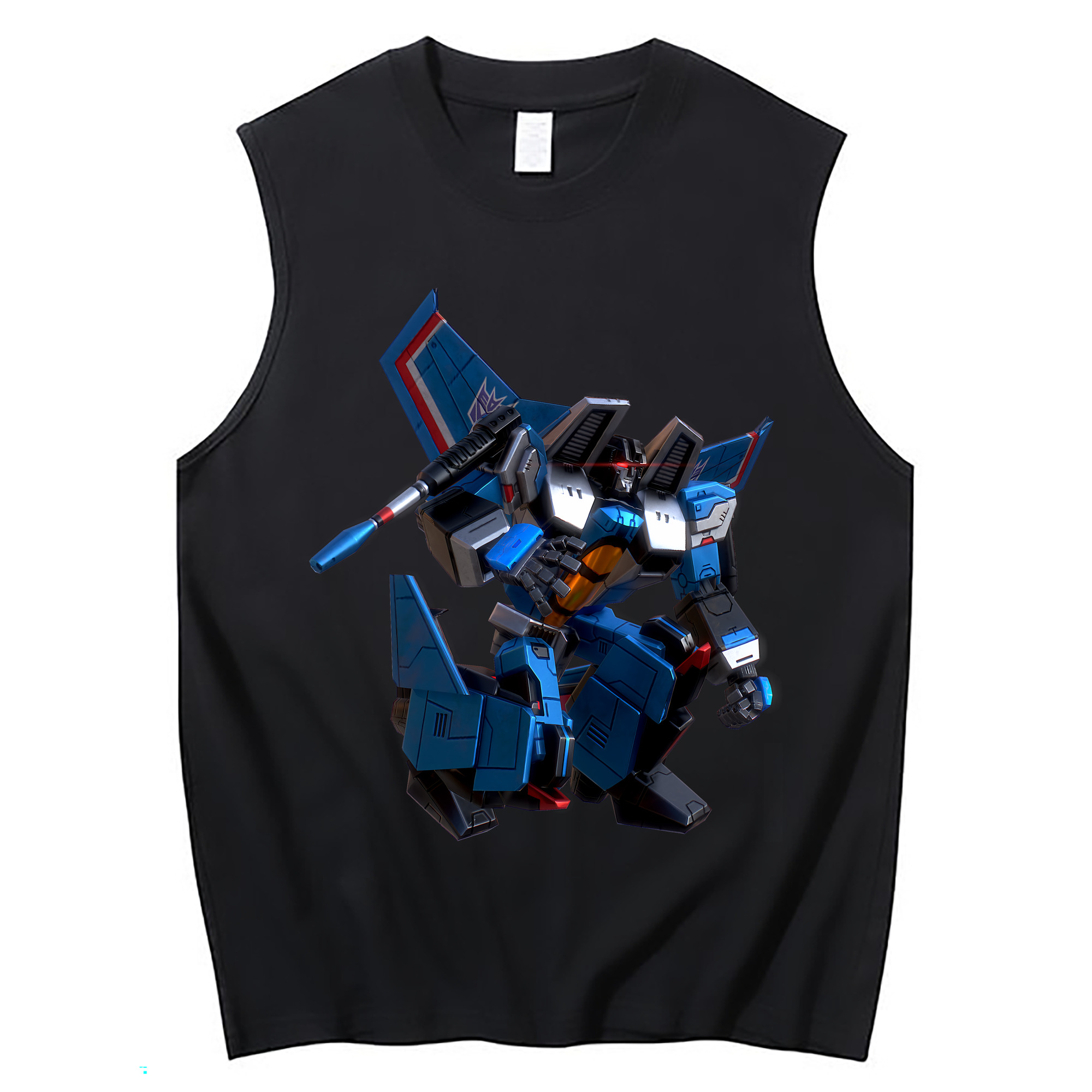 （画像用） Transformers トランスフォーマー コットン100％タンクトップ（フロントプリント）