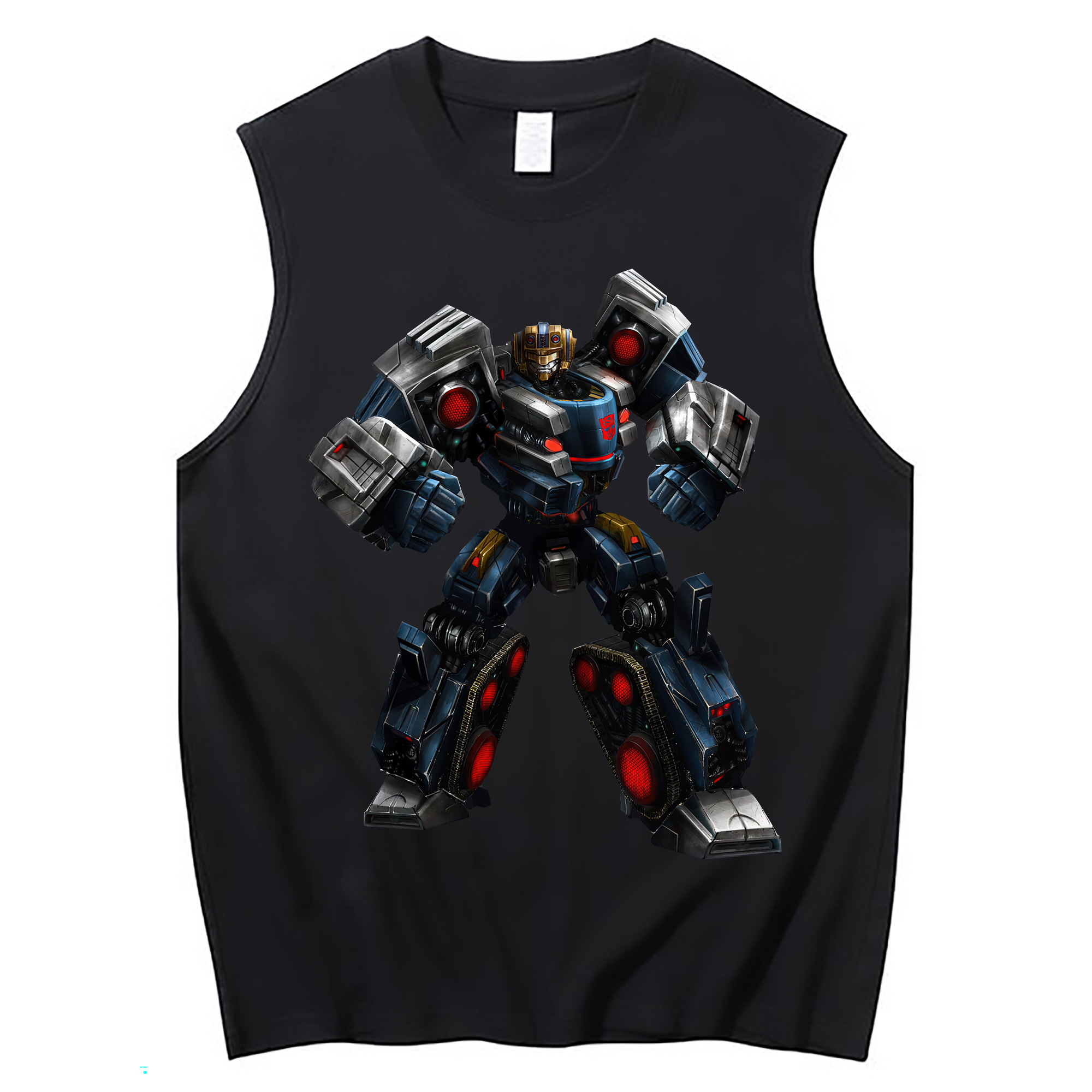 （画像用） Transformers トランスフォーマー コットン100％タンクトップ（フロントプリント）