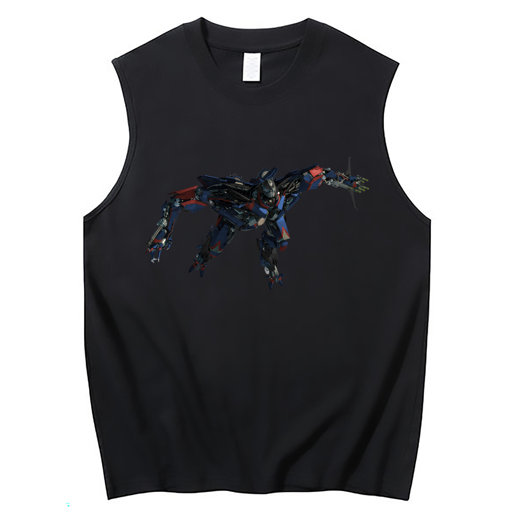 （画像用） Transformers トランスフォーマー コットン100％タンクトップ（フロントプリント）