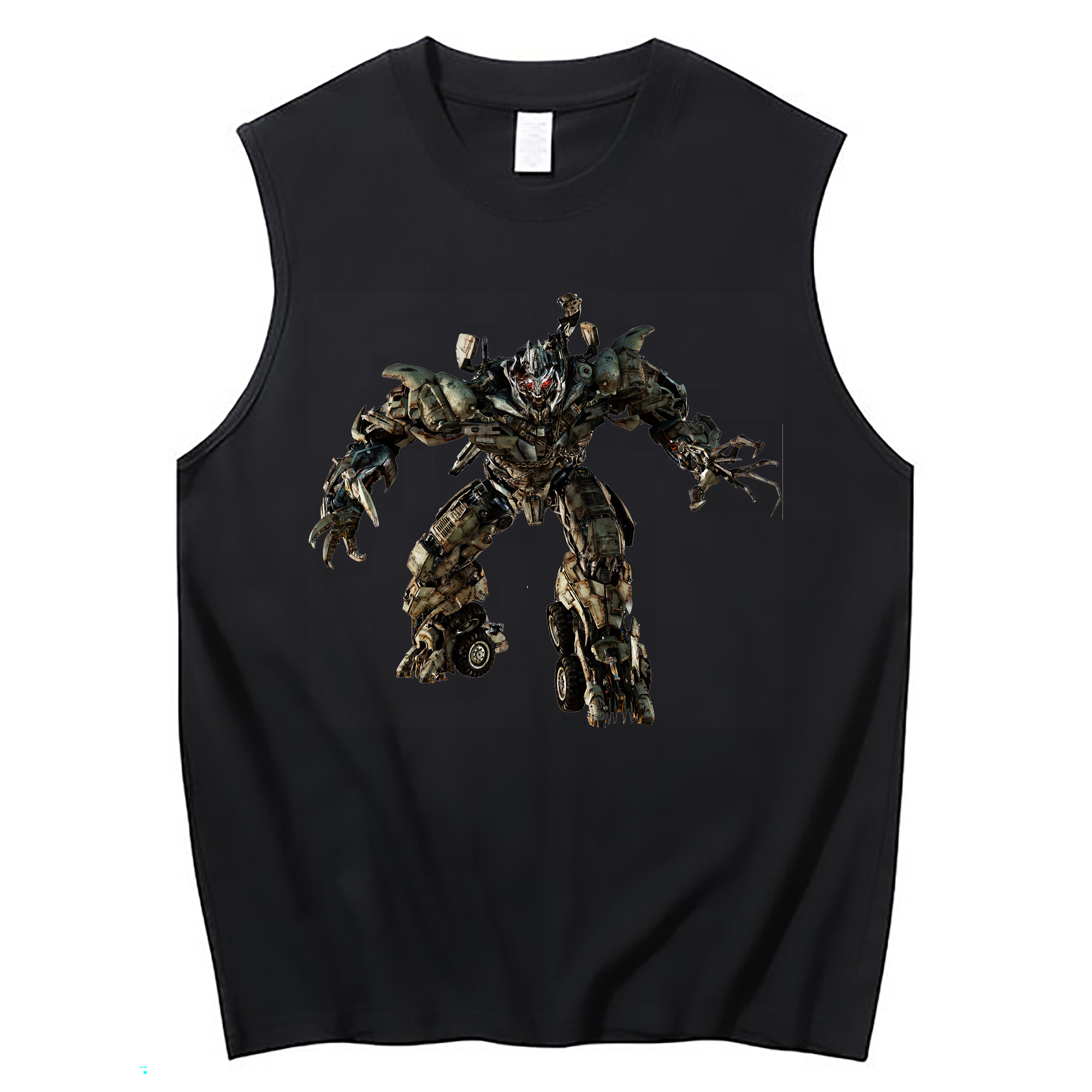 （画像用） Transformers トランスフォーマー コットン100％タンクトップ（フロントプリント）