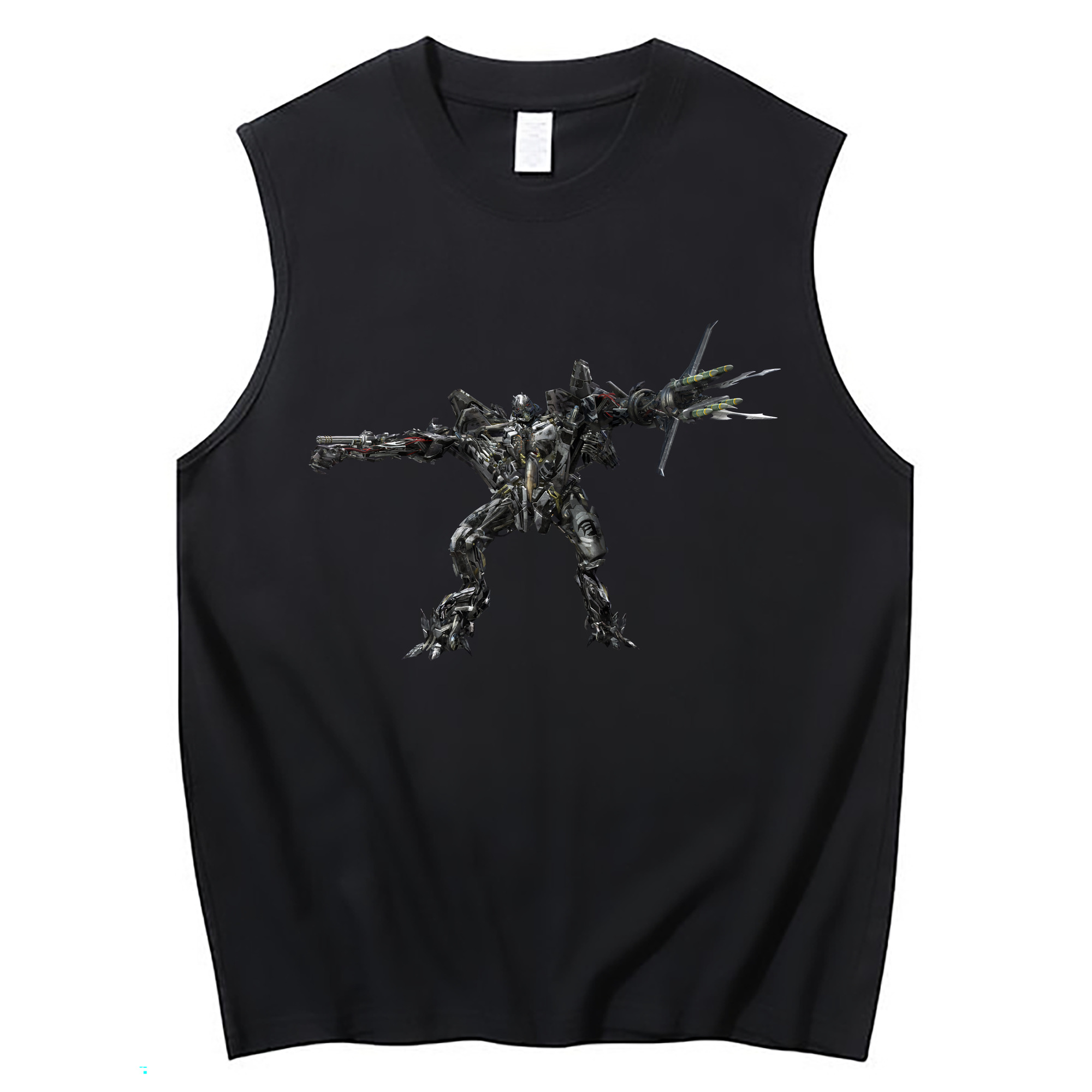 （画像用） Transformers トランスフォーマー コットン100％タンクトップ（フロントプリント）