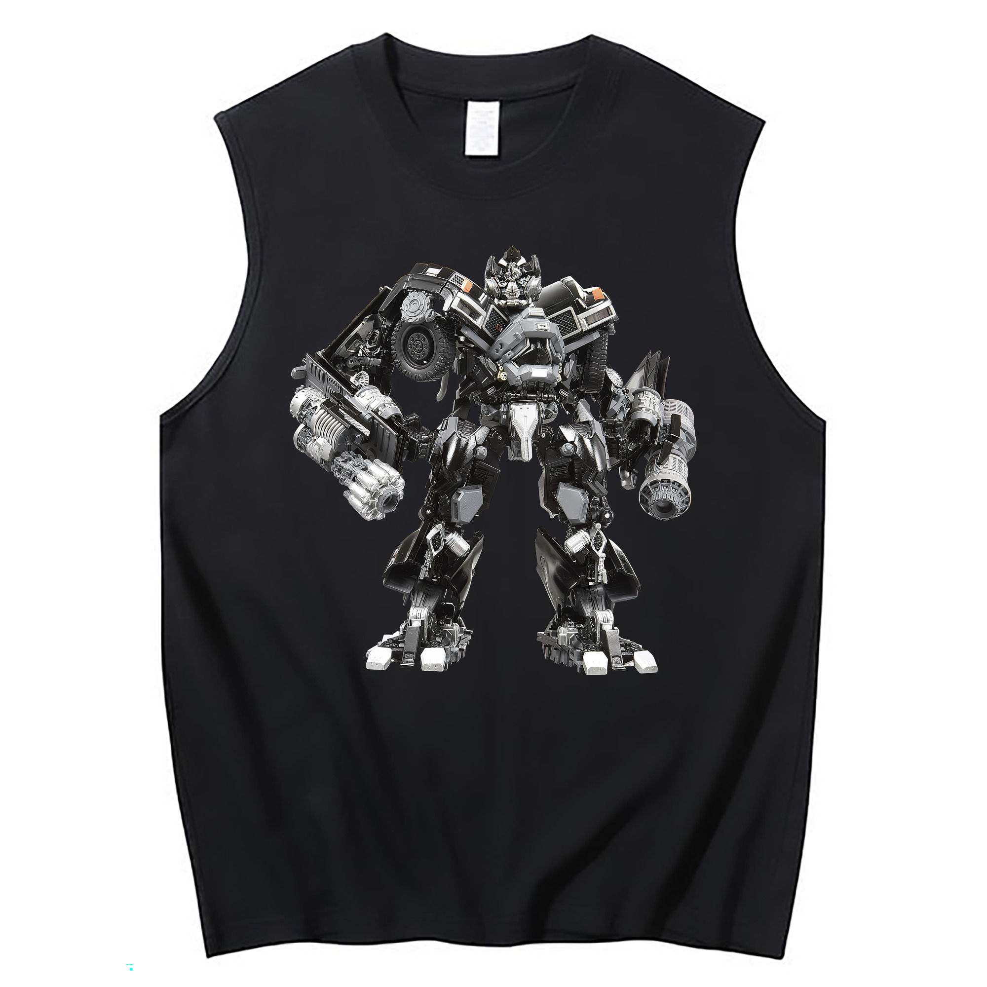 （画像用） Transformers トランスフォーマー コットン100％タンクトップ（フロントプリント）